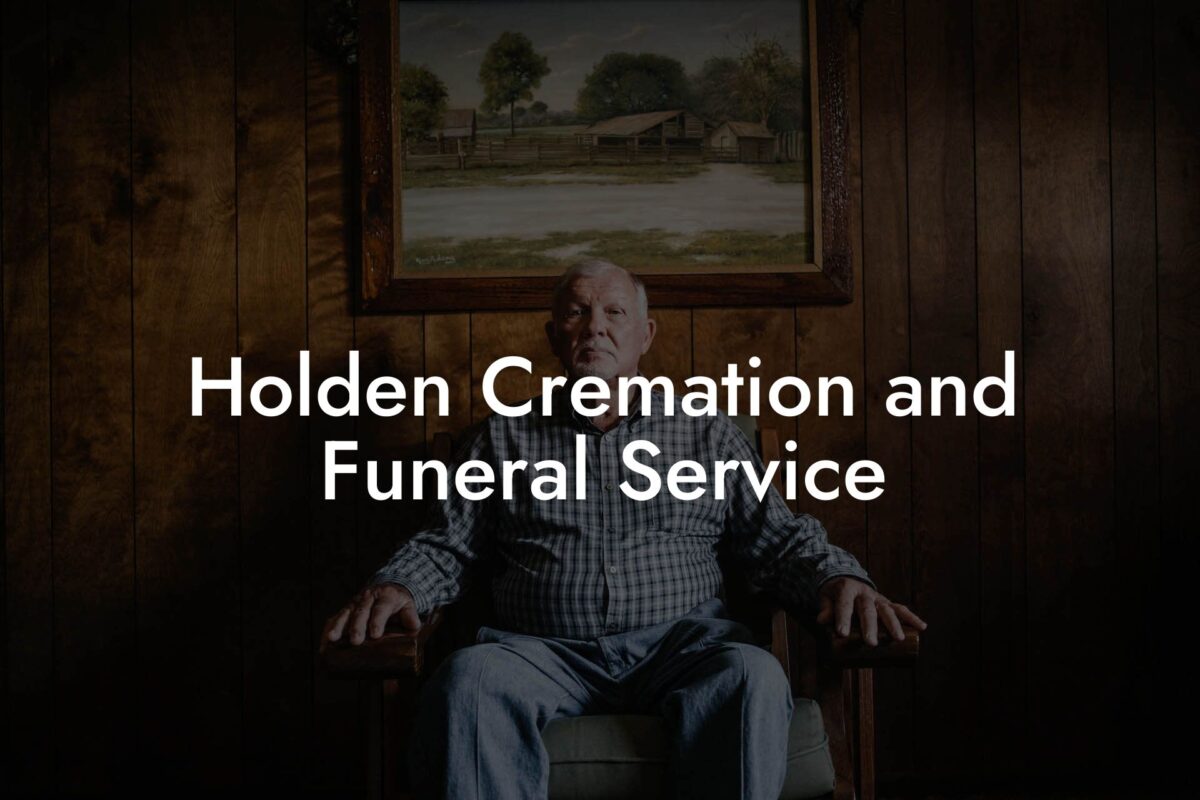 Holden Cremation and Funeral Service