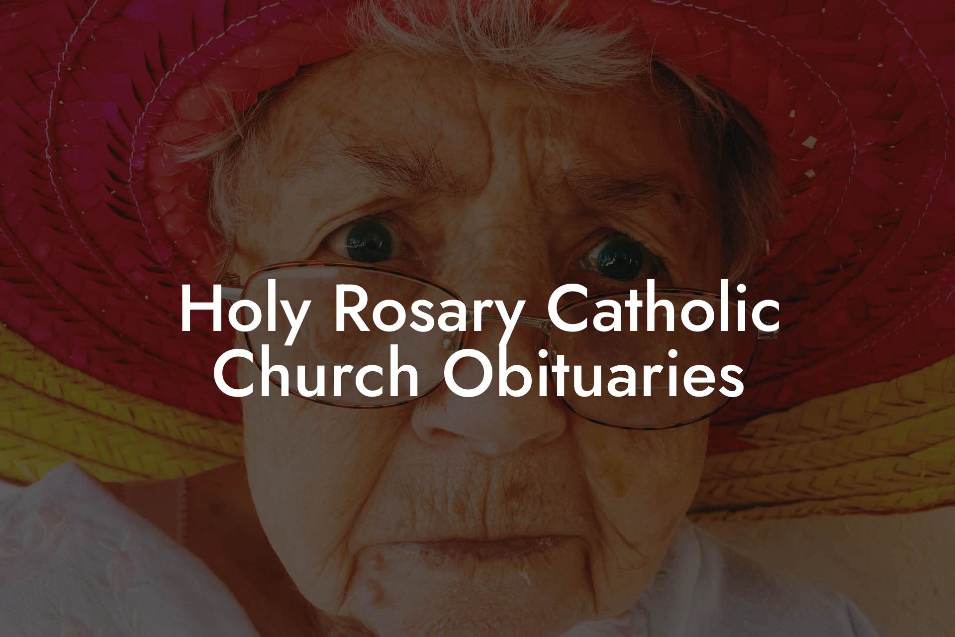 Holy Rosary Catholic Church Obituaries