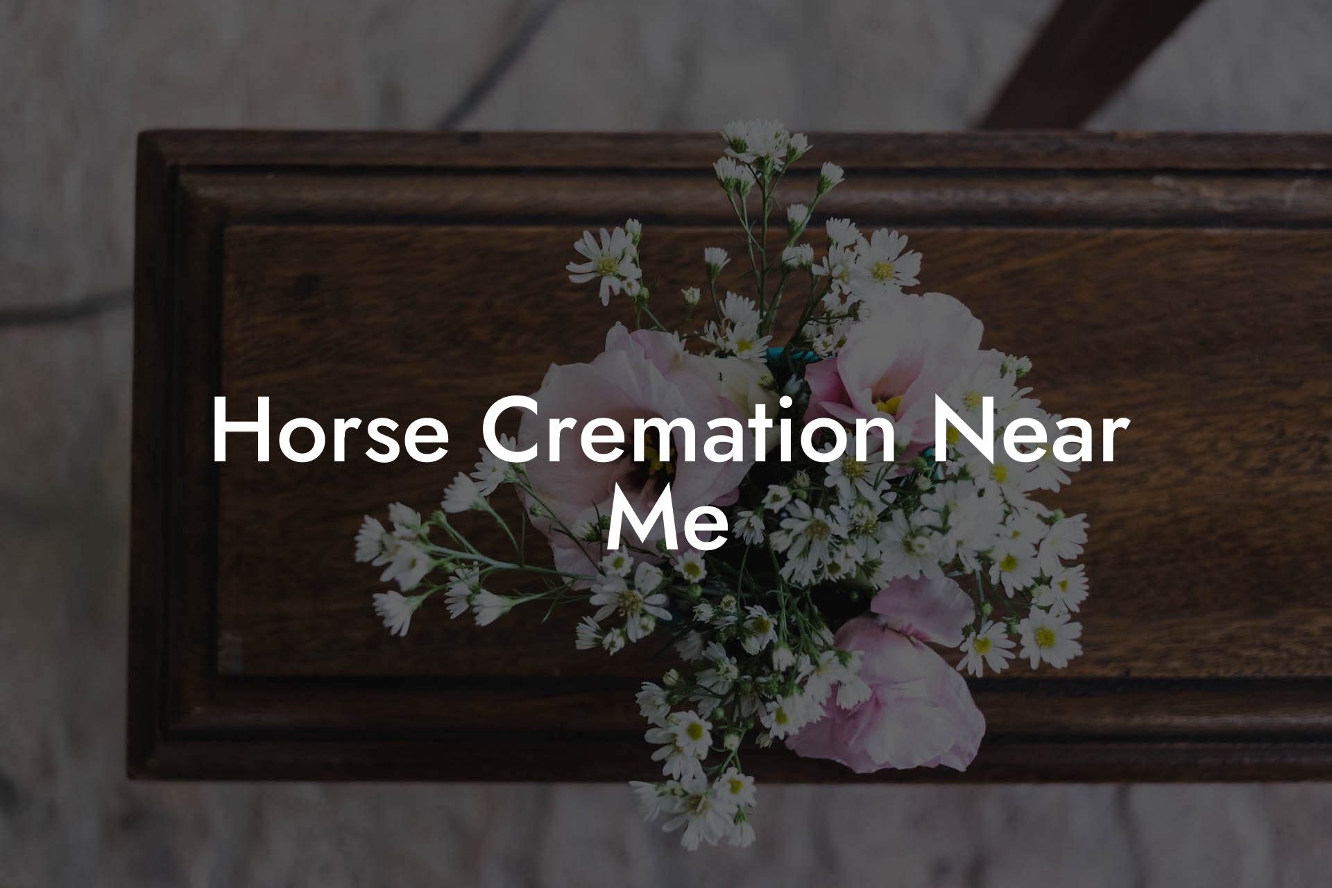 Horse Cremation Near Me