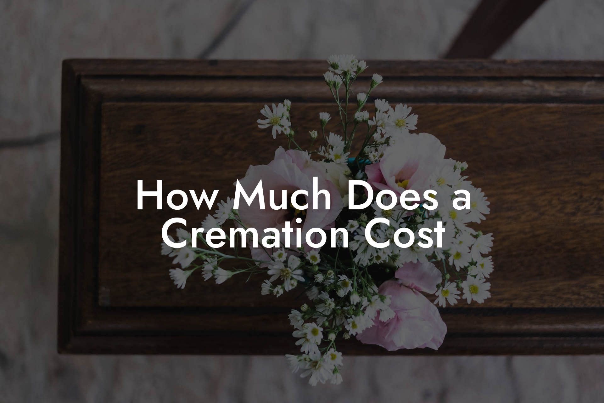 How Much Does a Cremation Cost