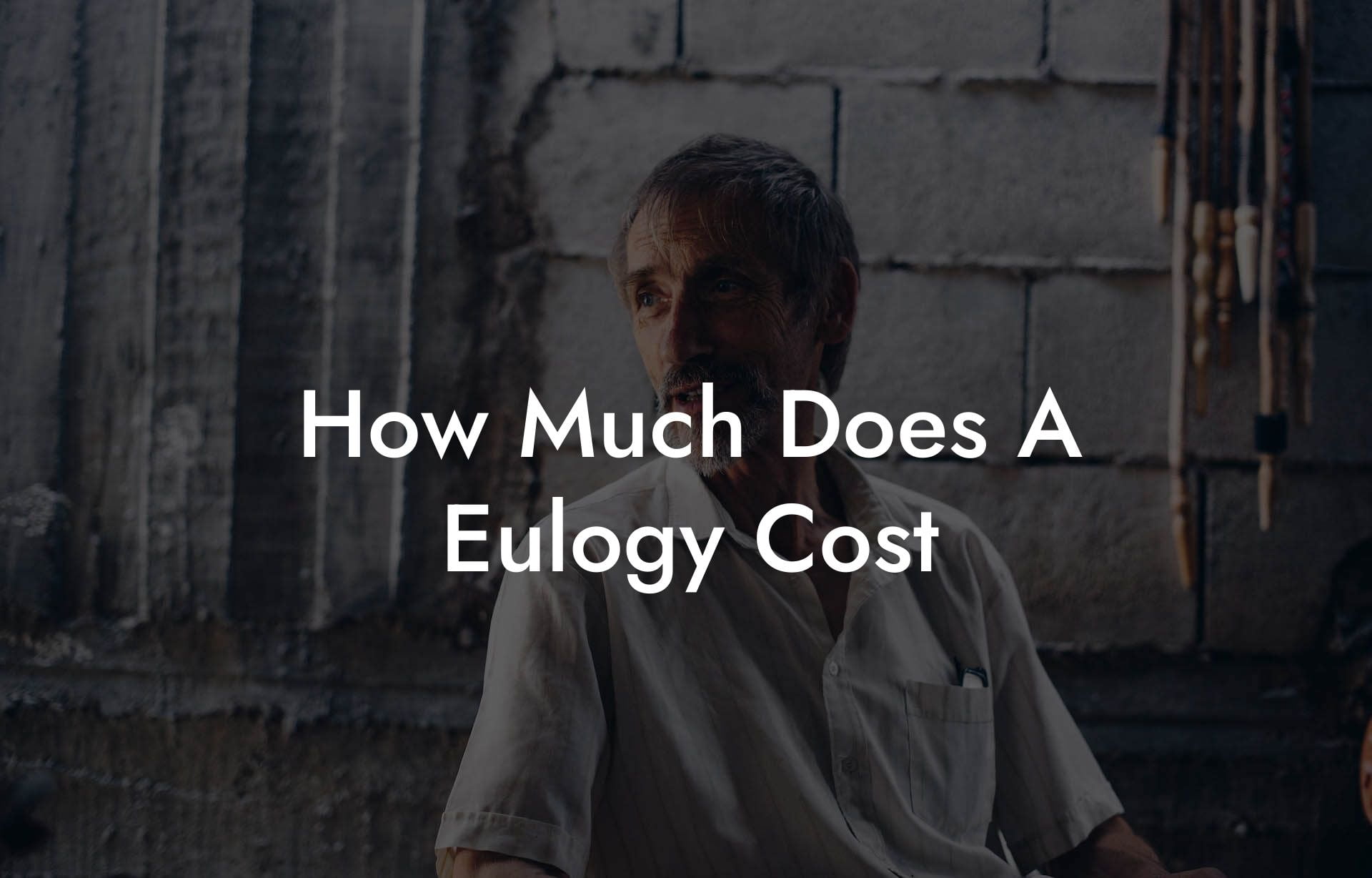 How Much Does A Eulogy Cost
