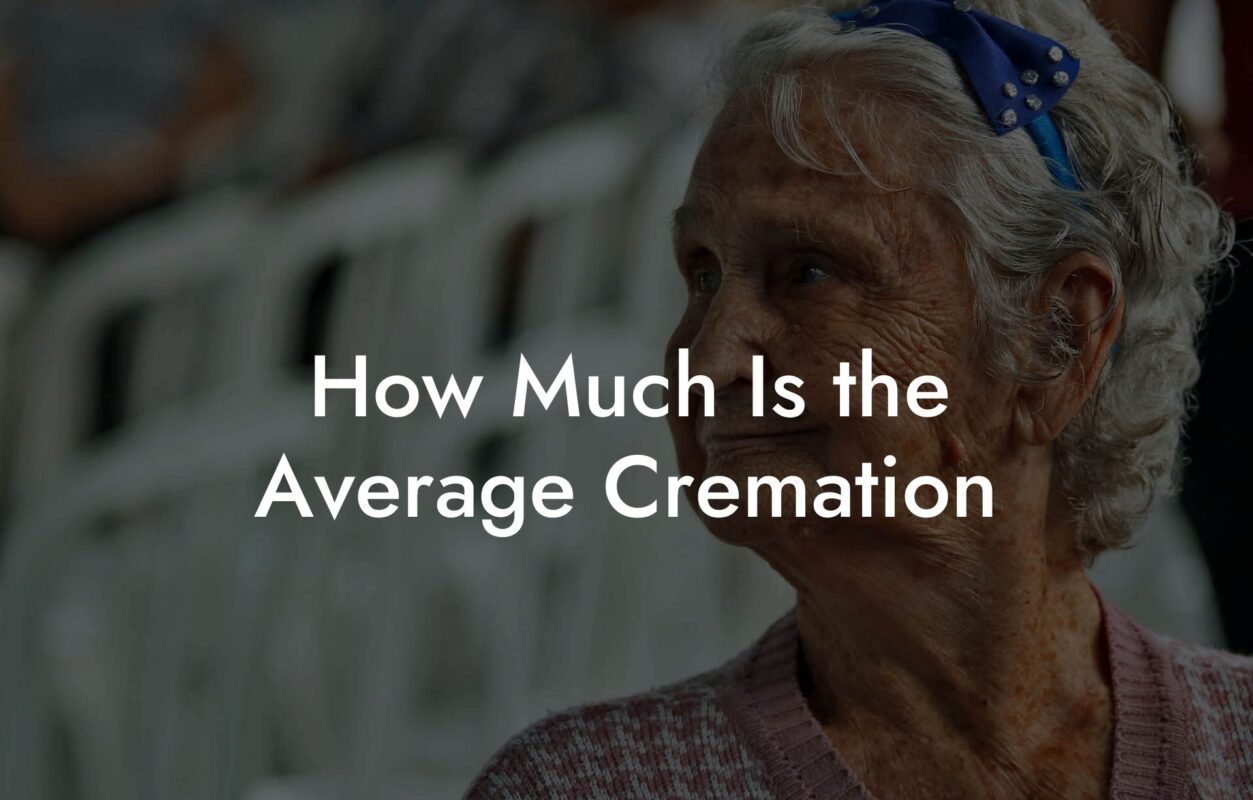 How Much Is the Average Cremation