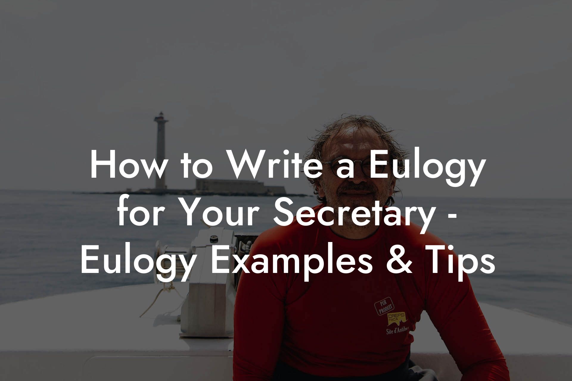 How to Write a Eulogy for Your Secretary - Eulogy Examples & Tips