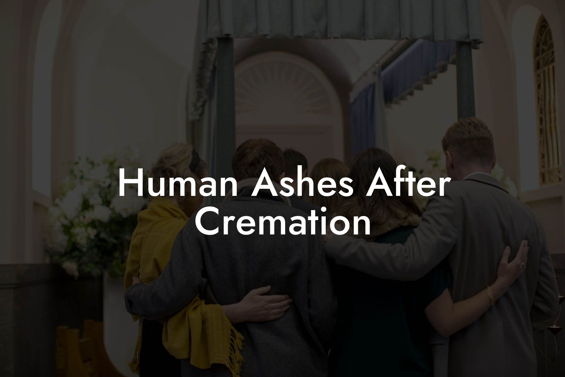 Human Ashes After Cremation