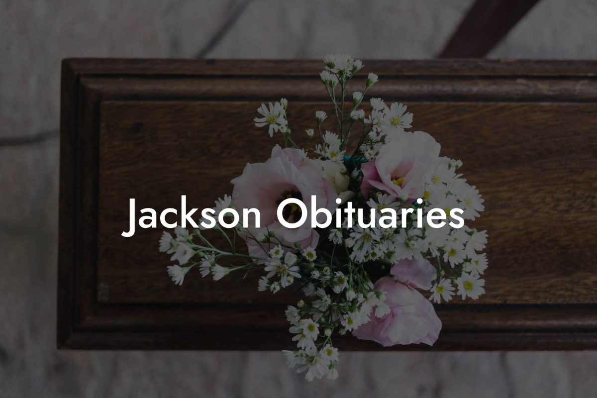 Jackson Obituaries