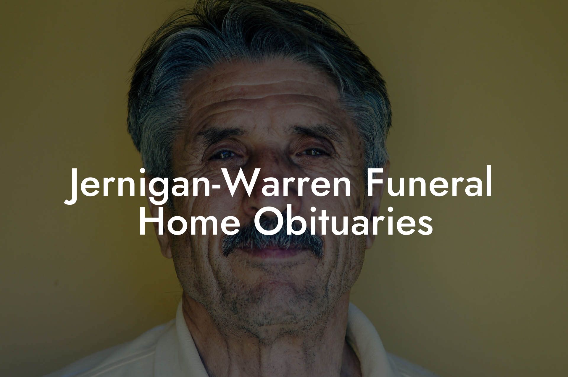 Jernigan-Warren Funeral Home Obituaries