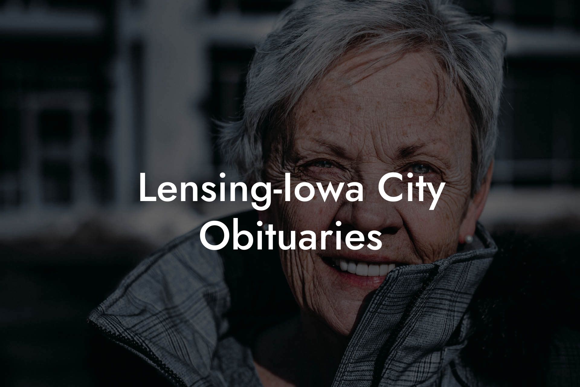 Lensing-Iowa City Obituaries