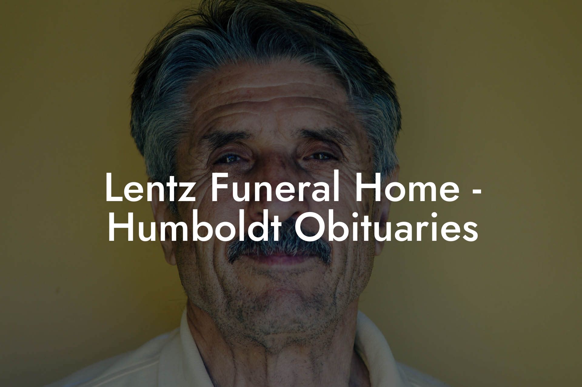 Lentz Funeral Home - Humboldt Obituaries