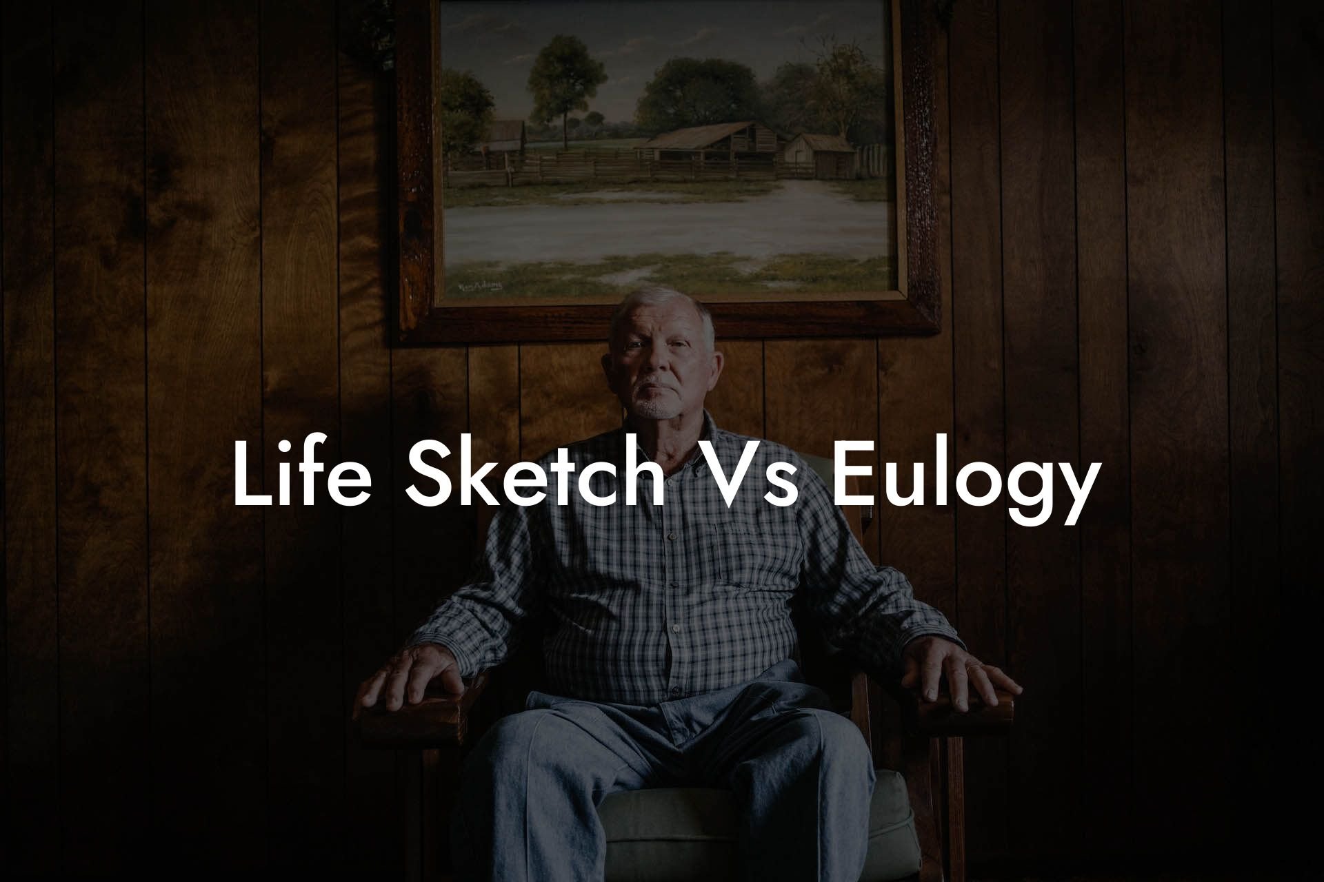 Life Sketch Vs Eulogy