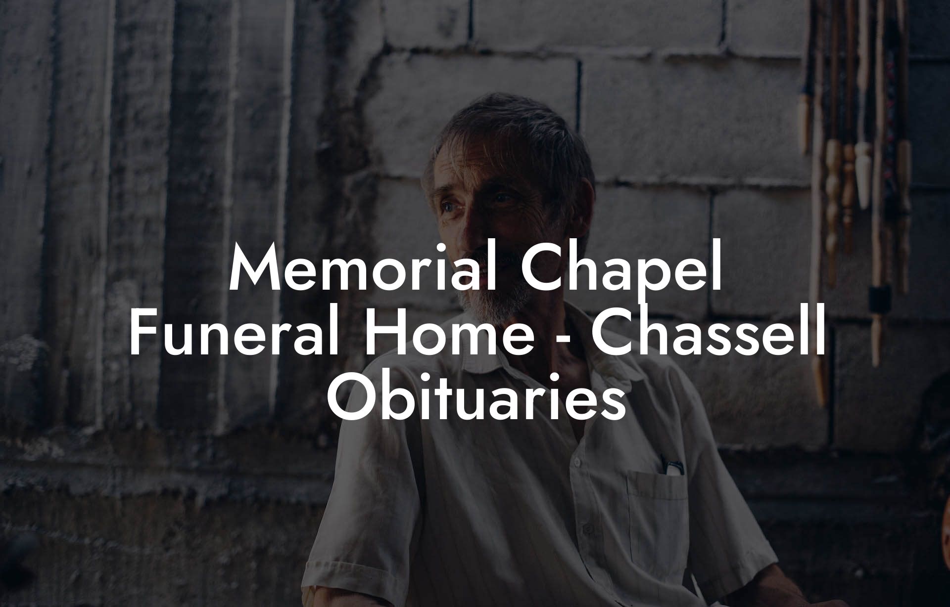 Memorial Chapel Funeral Home - Chassell Obituaries