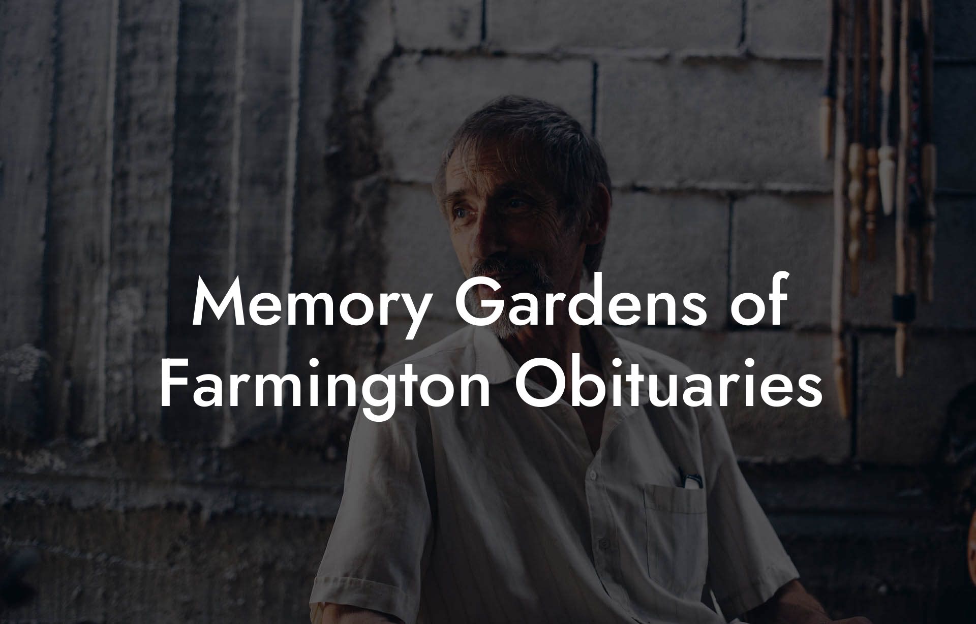 Memory Gardens of Farmington Obituaries