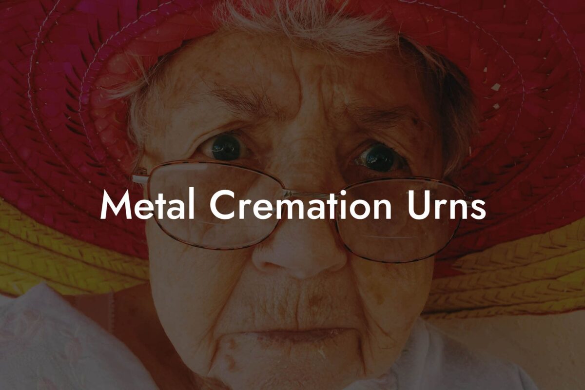 Metal Cremation Urns