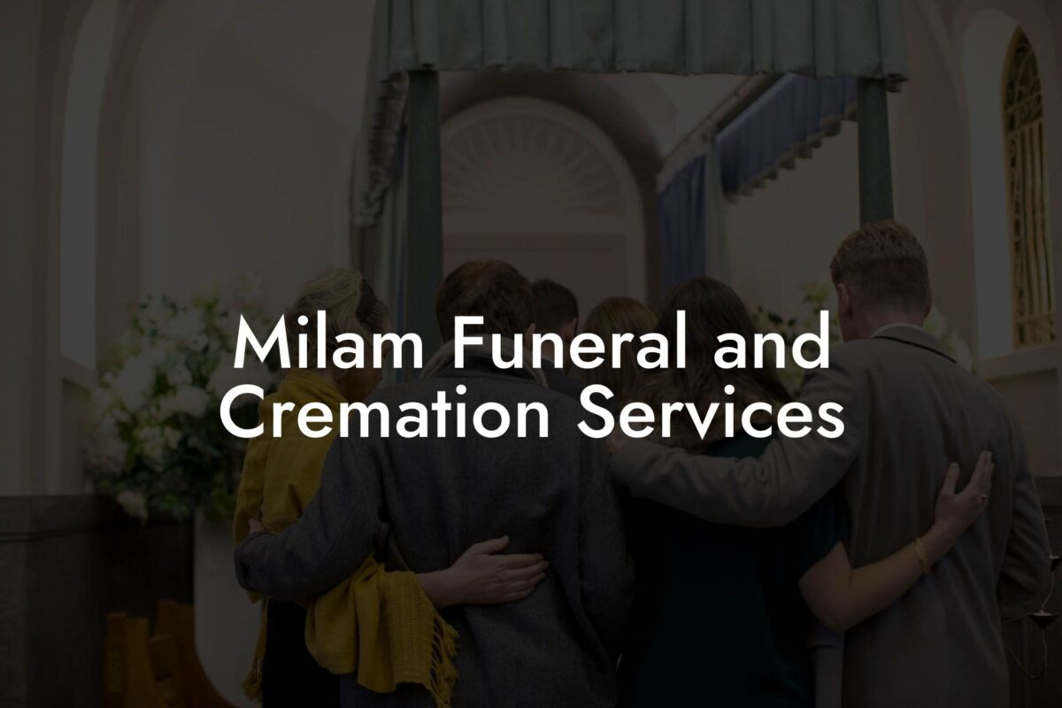 Milam Funeral and Cremation Services