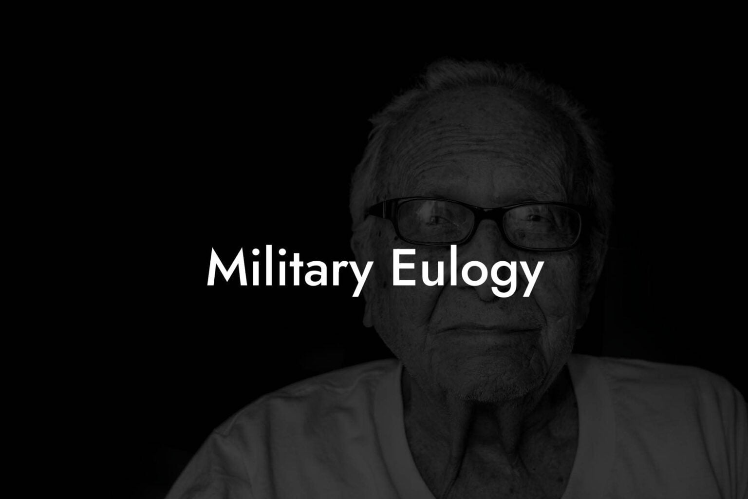 Military Eulogy Eulogy Assistant