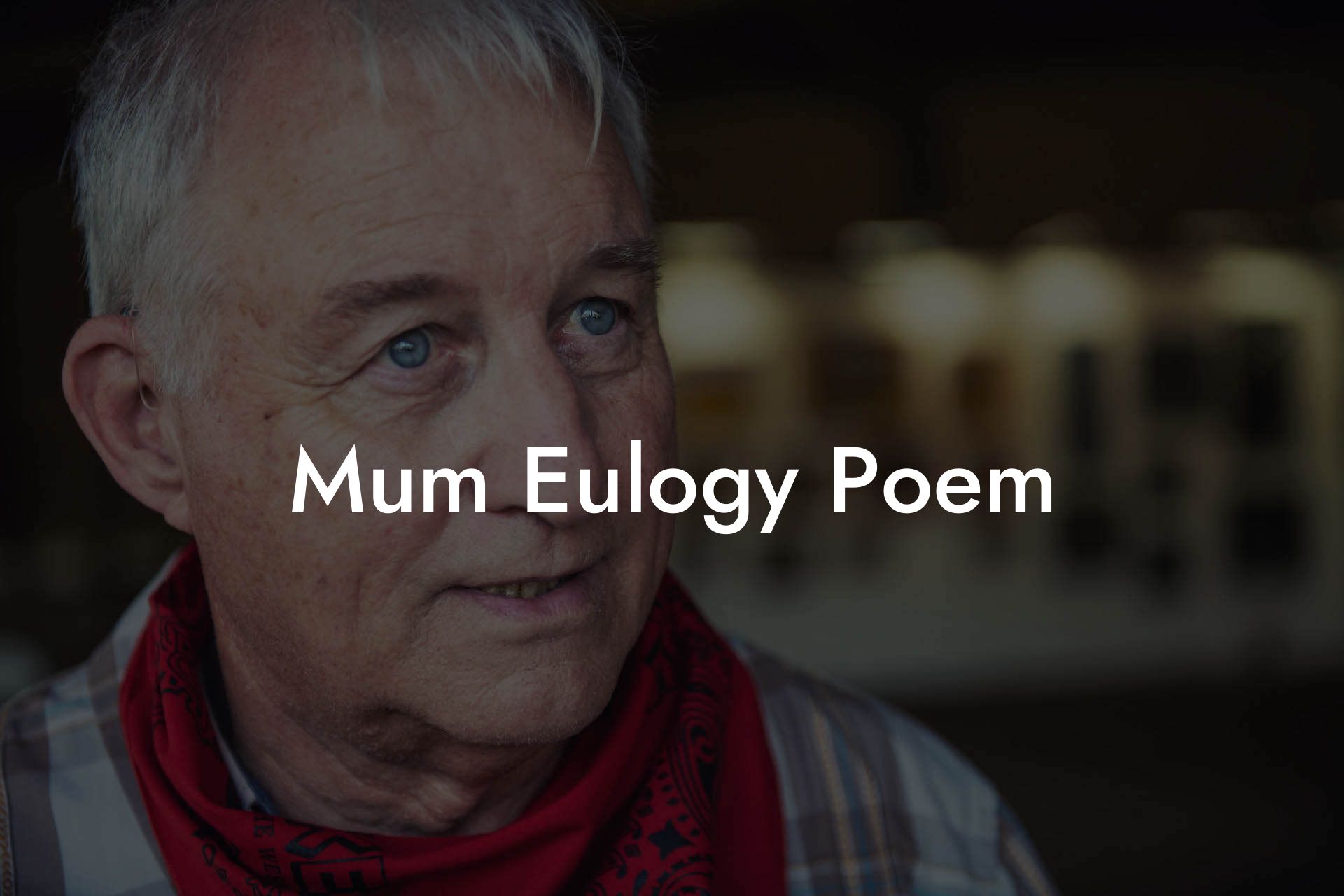 Mum Eulogy Poem