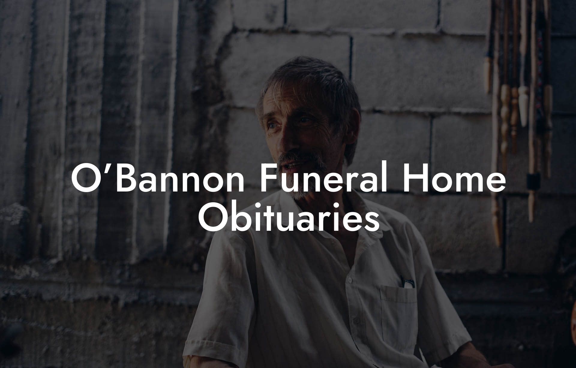 O'Bannon Funeral Home Obituaries