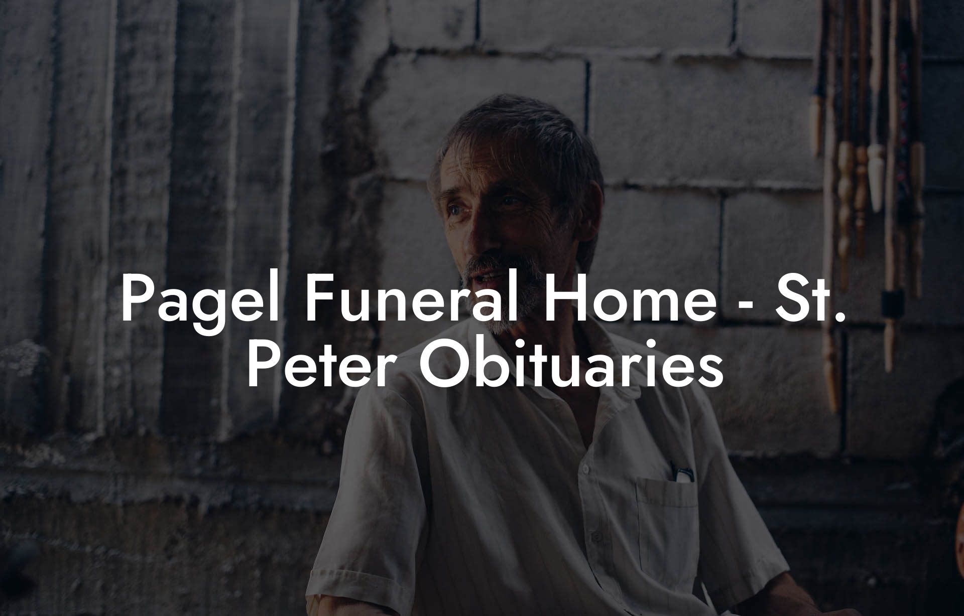 Pagel Funeral Home - St. Peter Obituaries