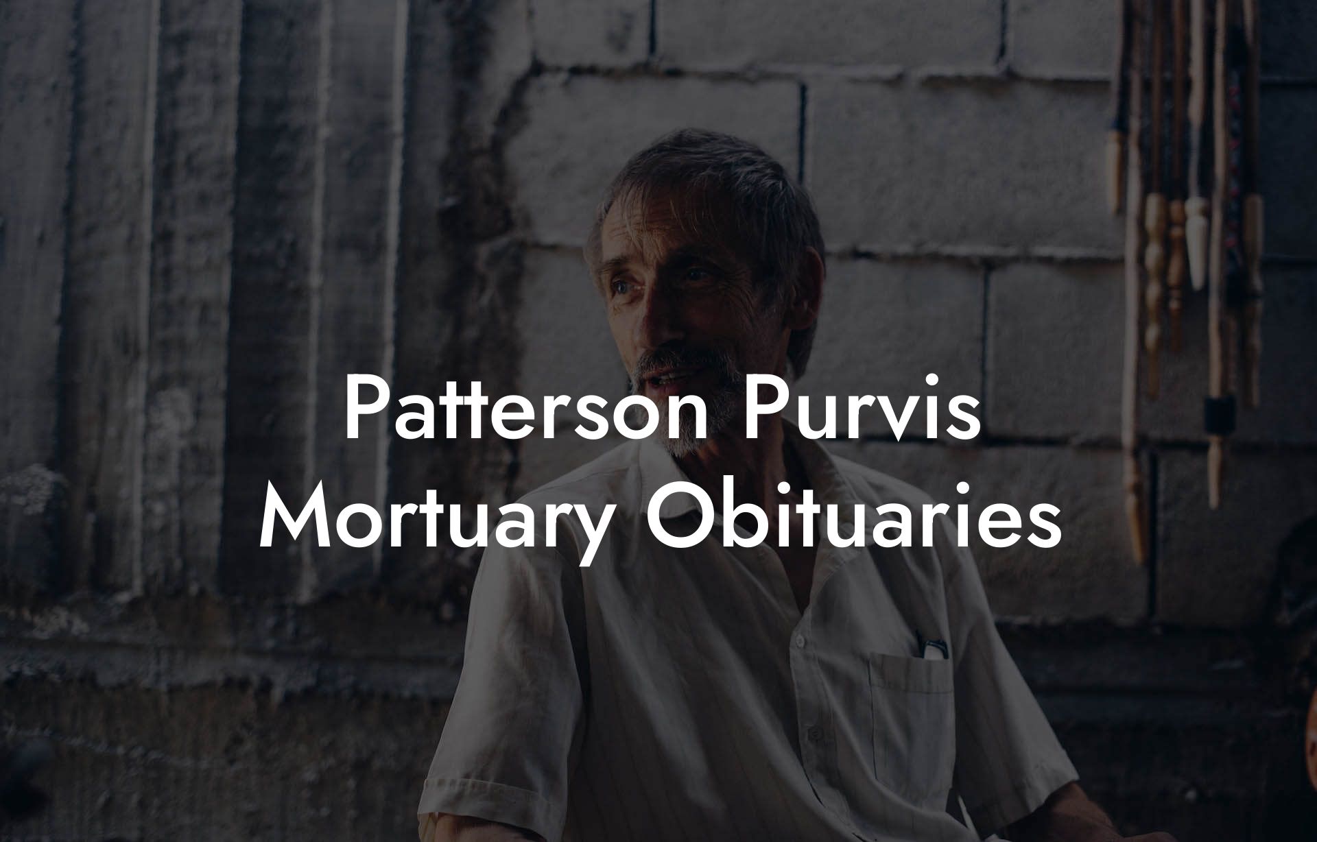 Patterson Purvis Mortuary Obituaries