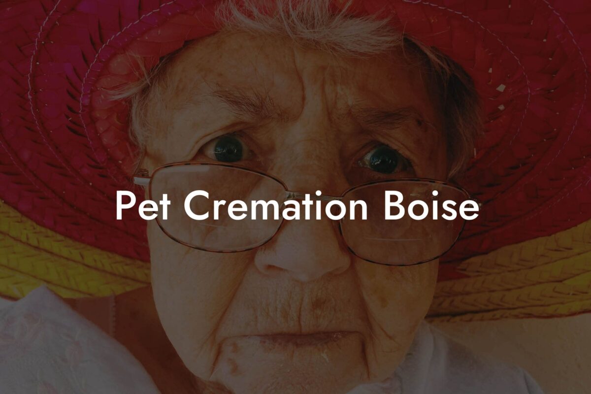 Pet Cremation Boise