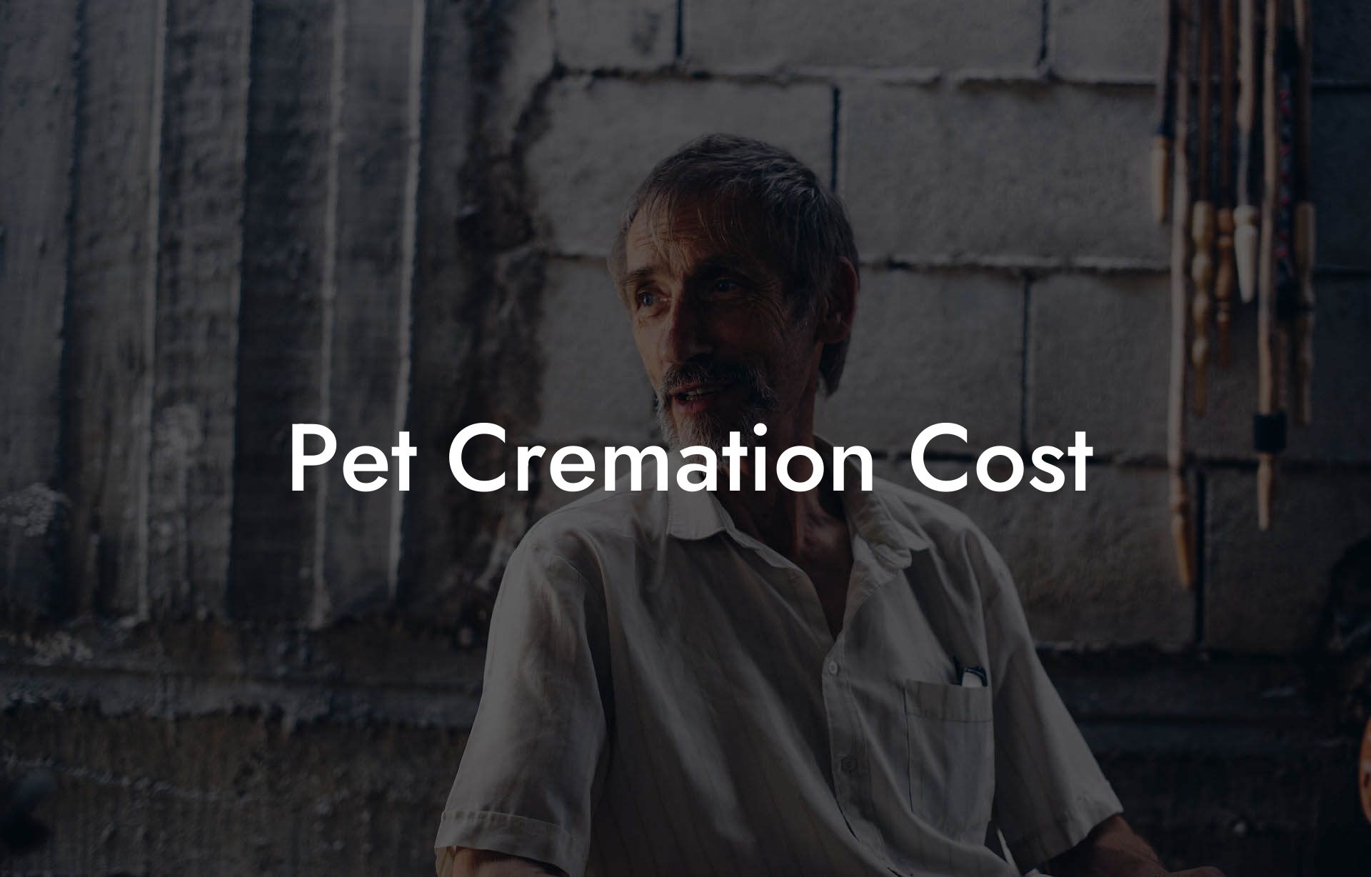 Pet Cremation Cost