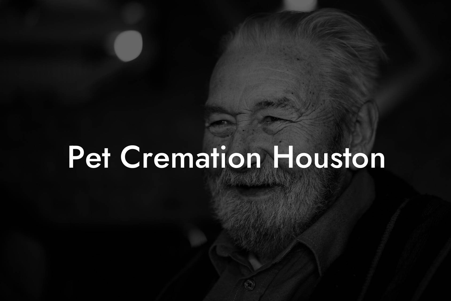 Pet Cremation Houston