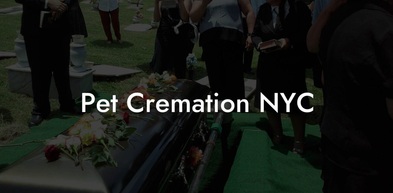 Pet Cremation NYC