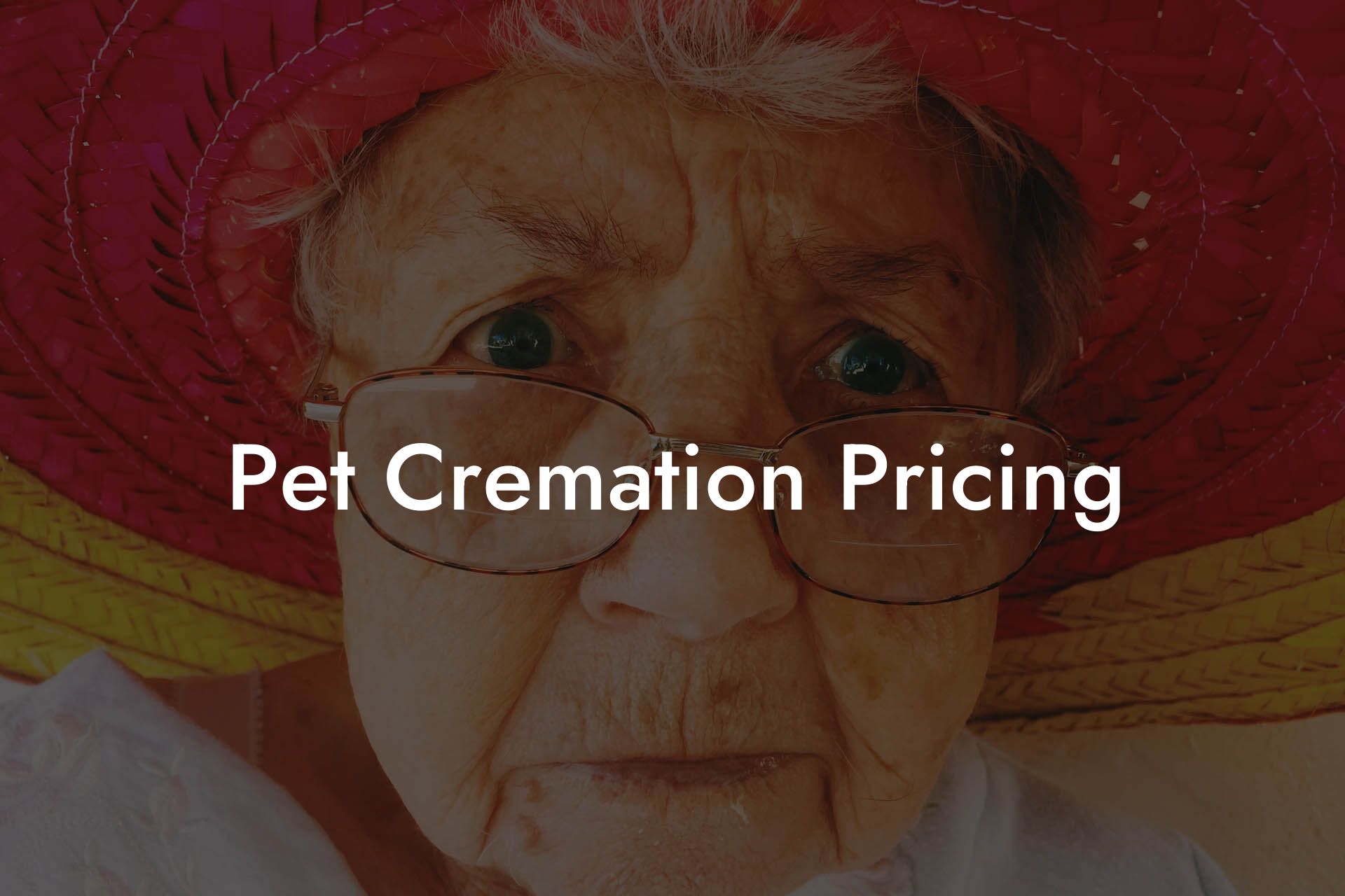Pet Cremation Pricing