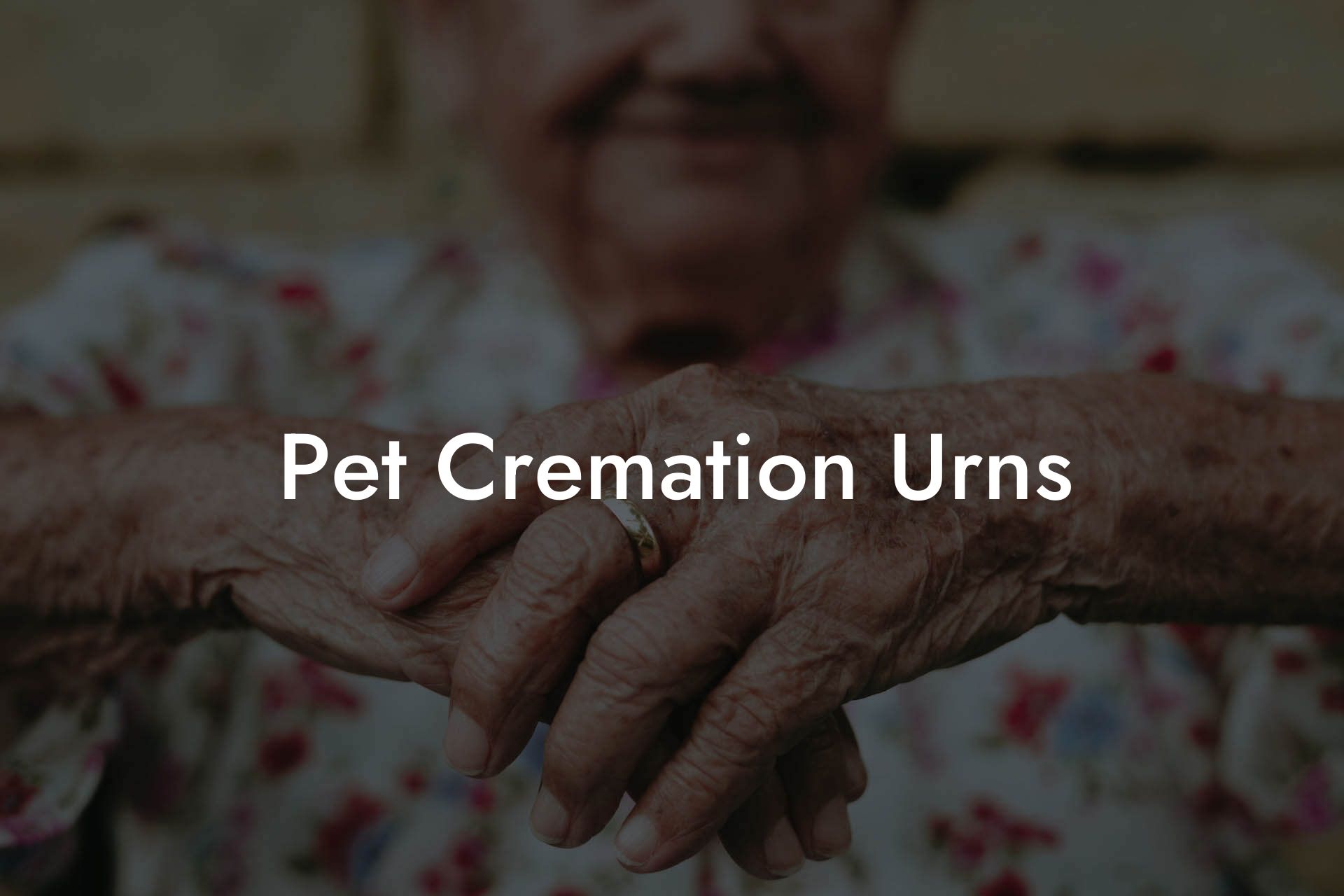 Pet Cremation Urns