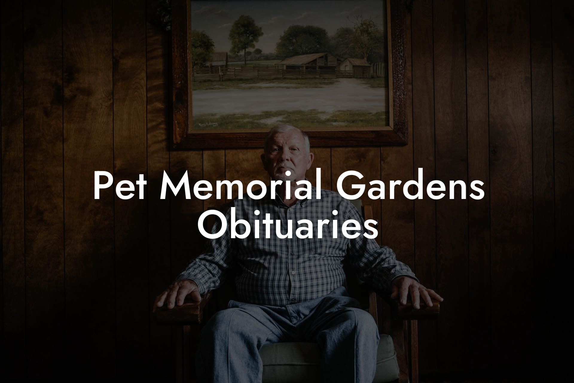 Pet Memorial Gardens Obituaries
