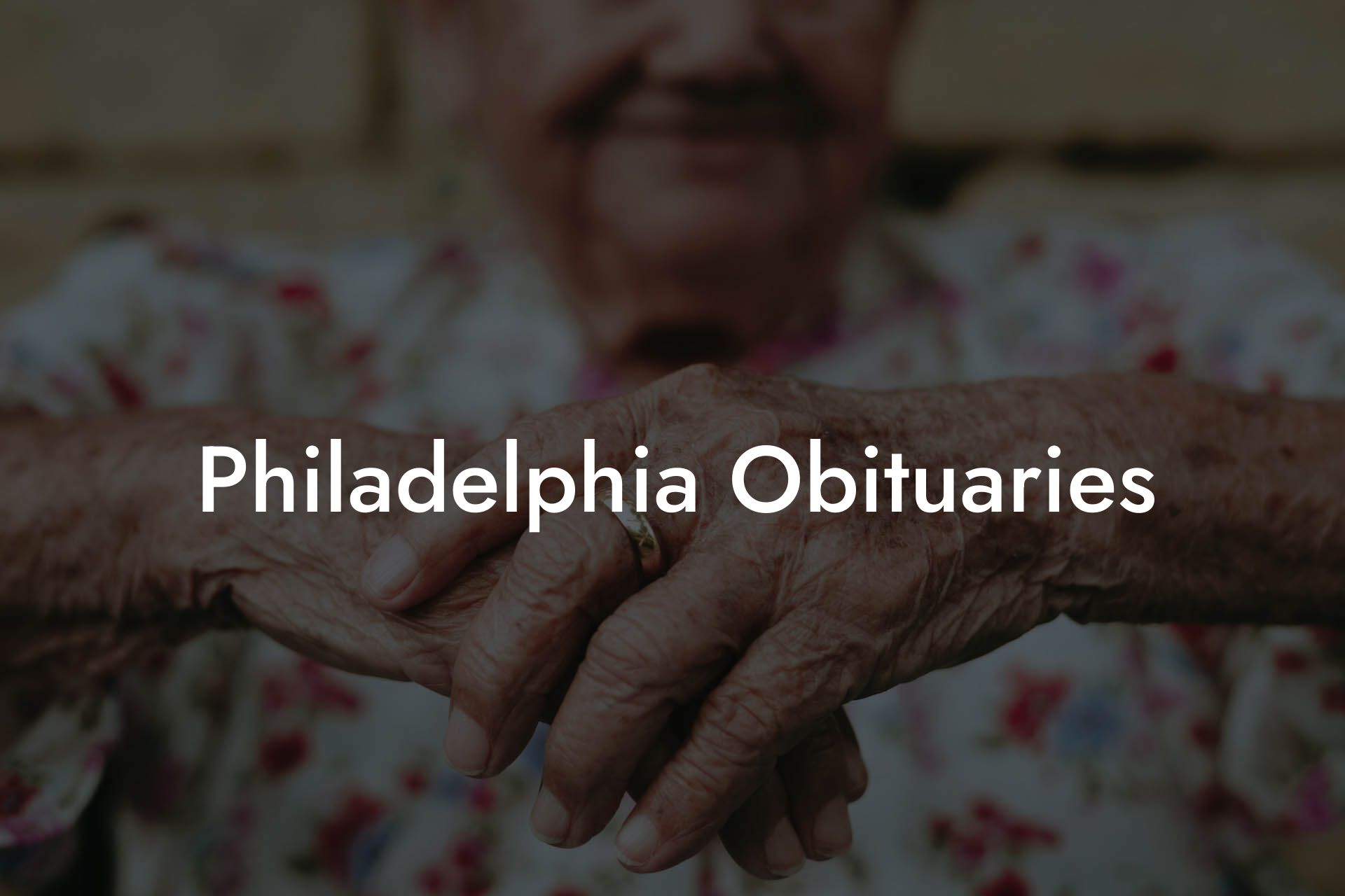 Philadelphia Obituaries