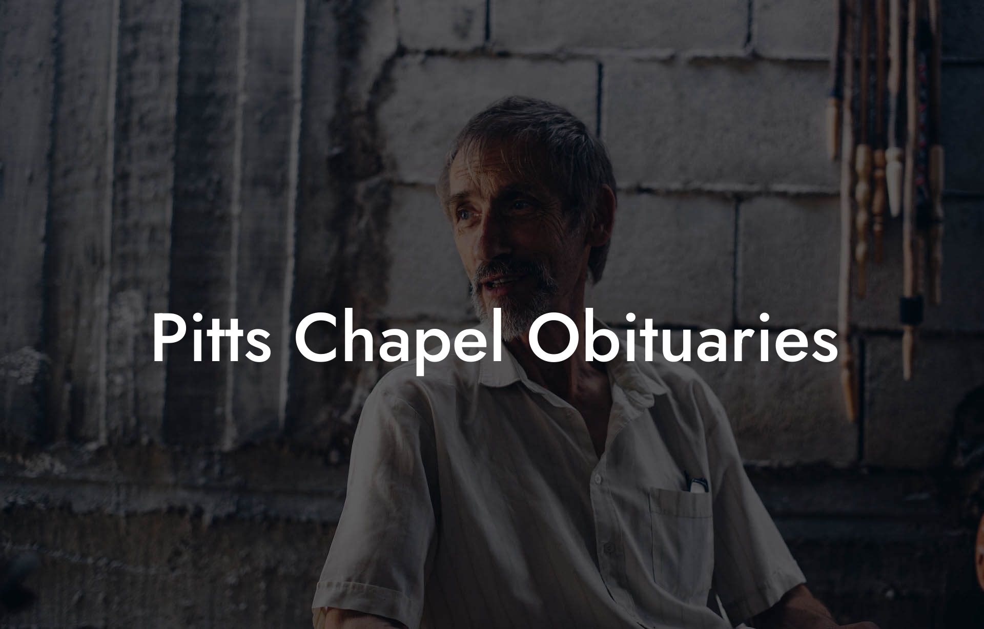 Pitts Chapel Obituaries