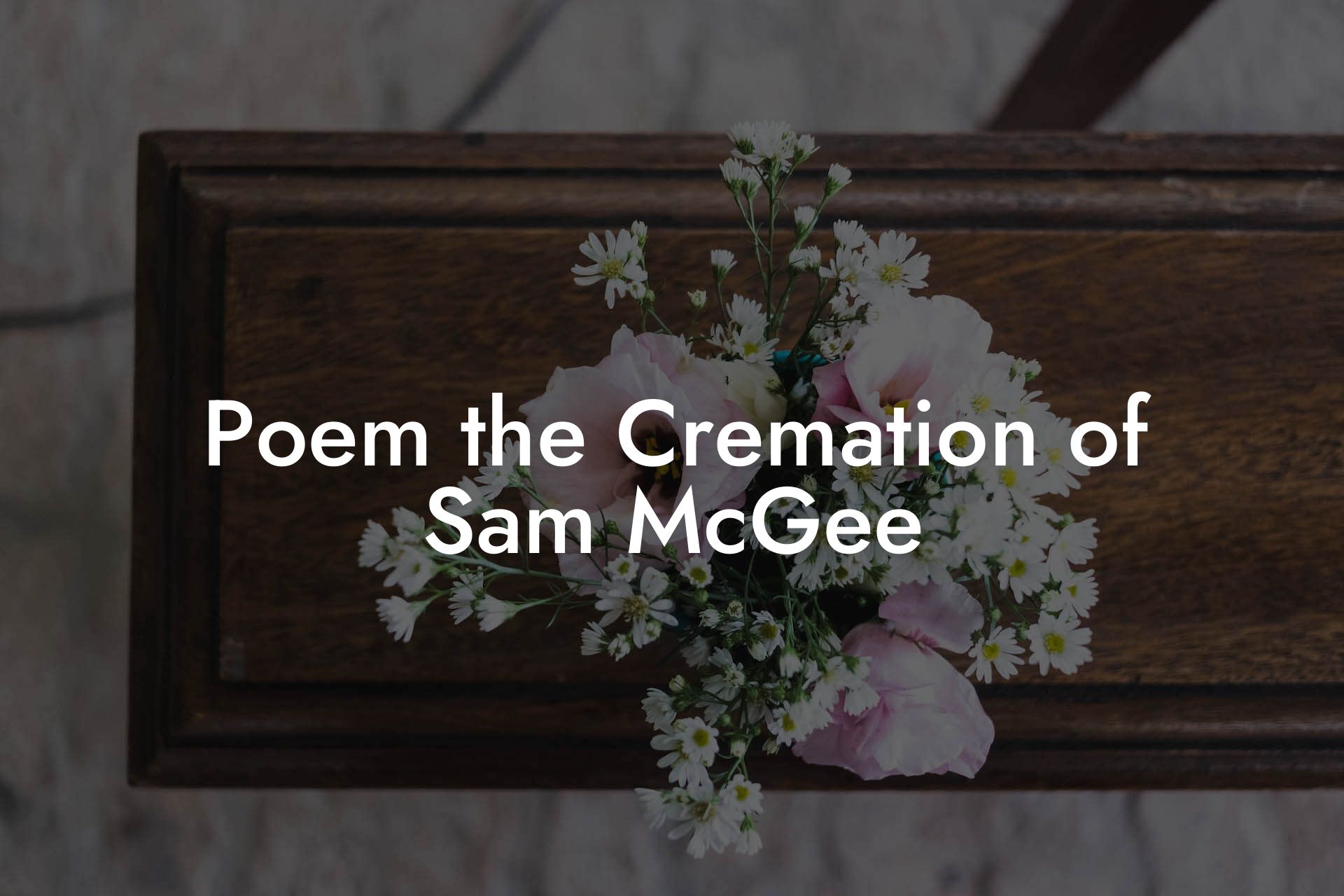 The Cremation of Sam McGee Poem PDF – Exploring the Classic Tale