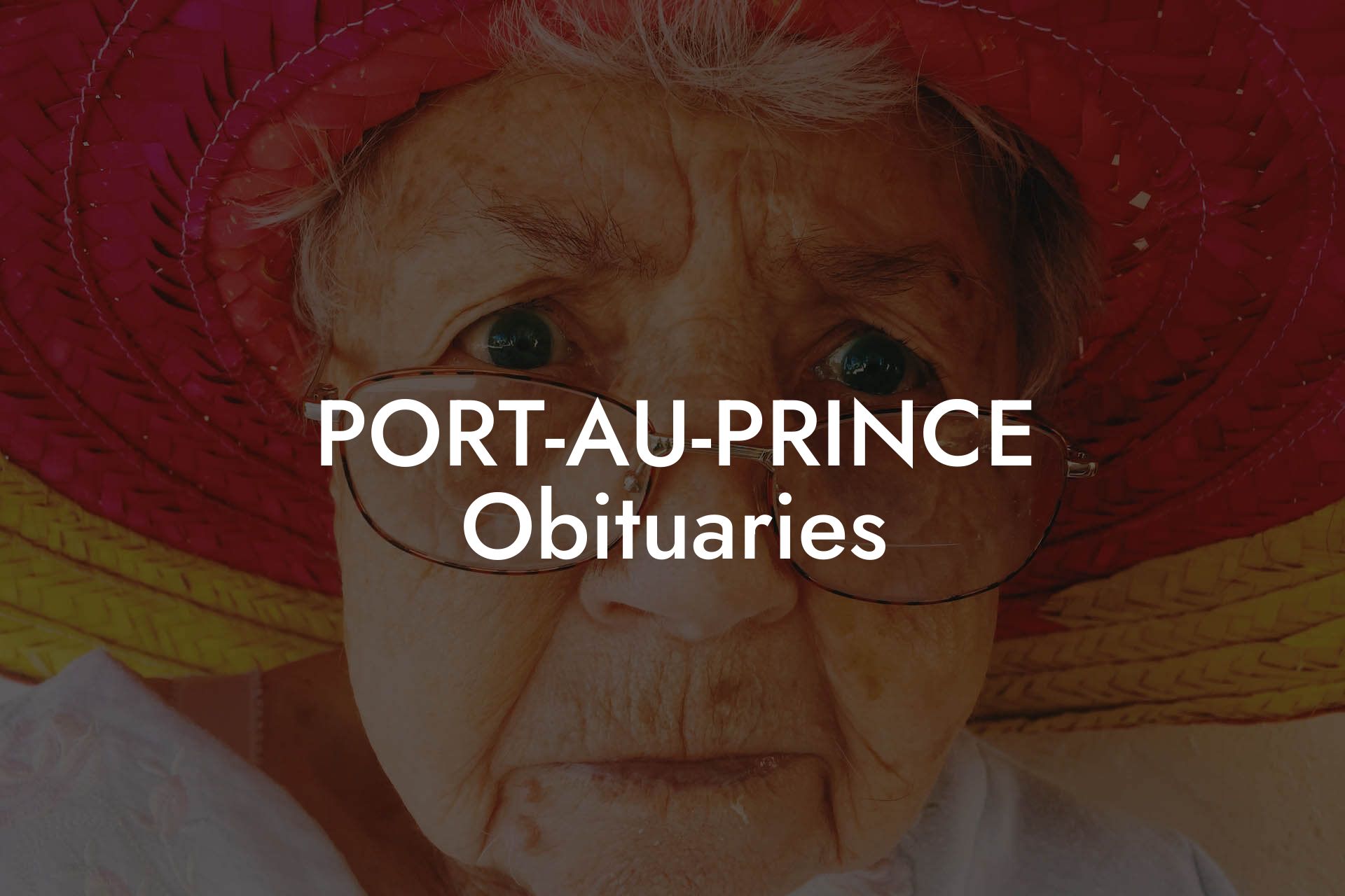 PORT-AU-PRINCE Obituaries
