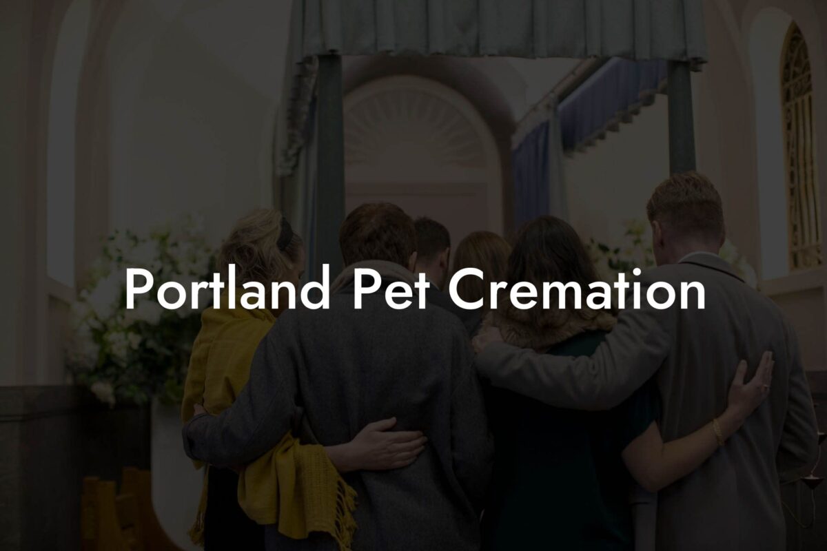 Portland Pet Cremation