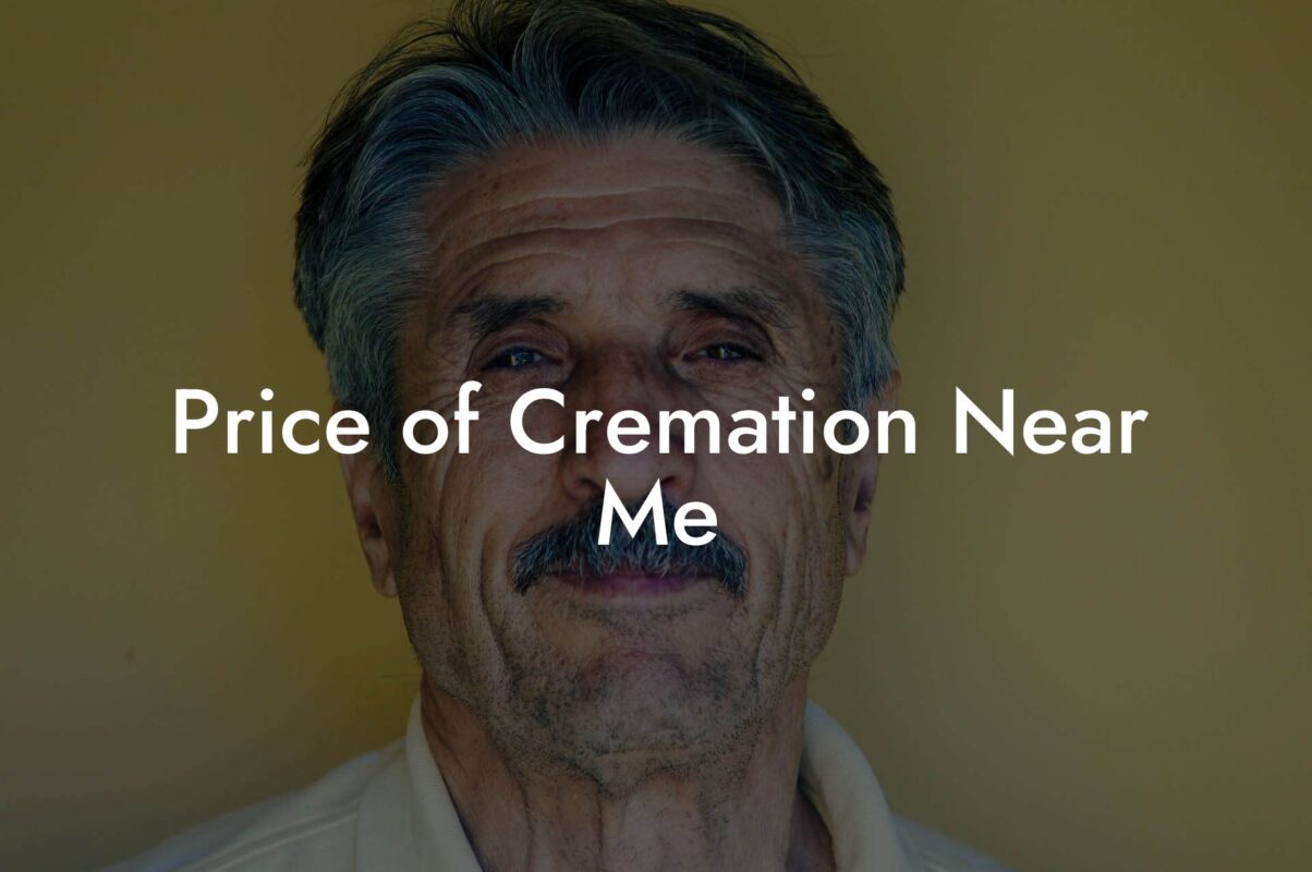 Price of Cremation Near Me