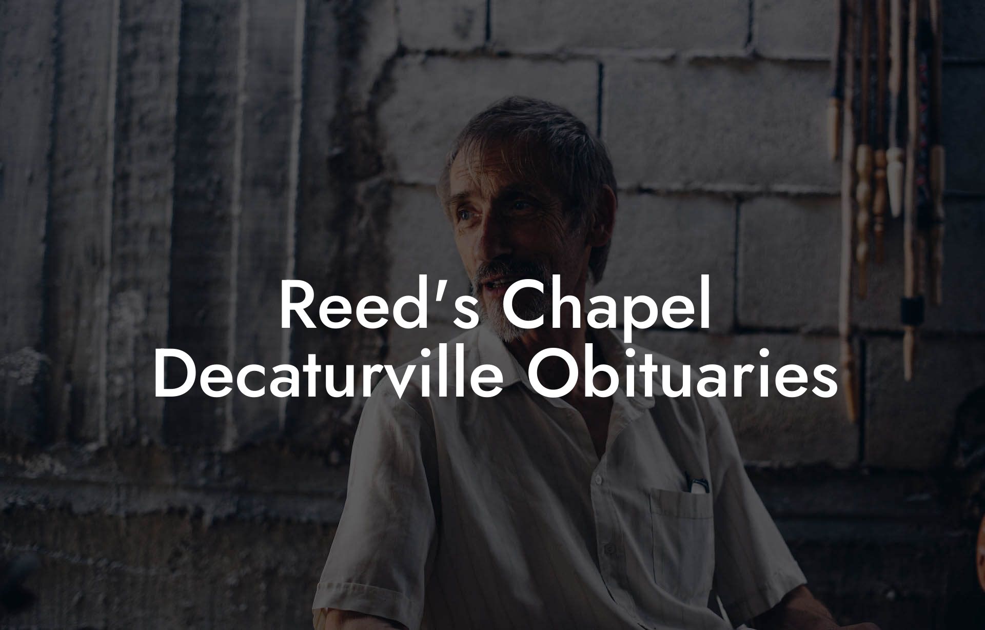Reed's Chapel Decaturville Obituaries