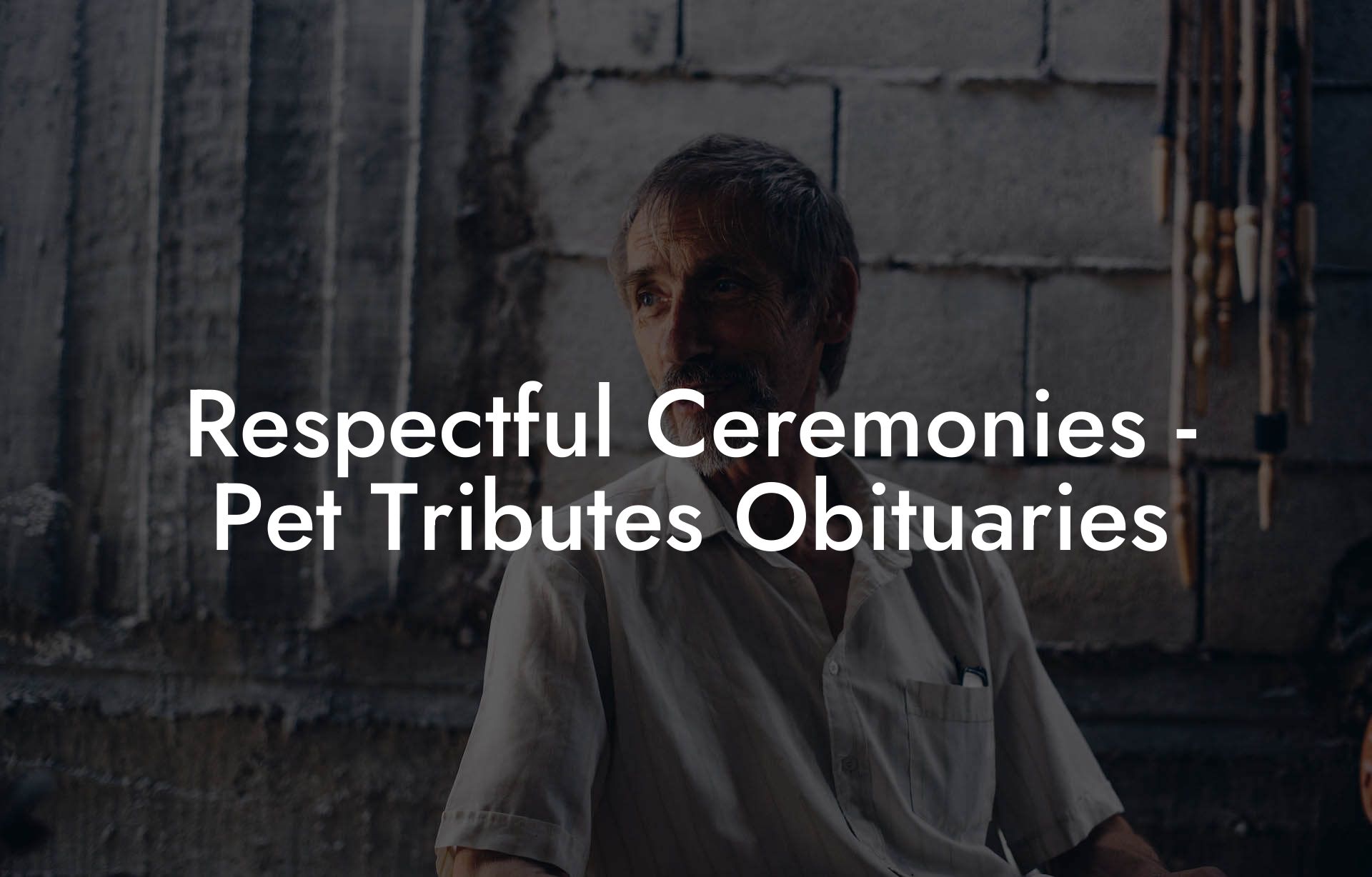Respectful Ceremonies - Pet Tributes Obituaries