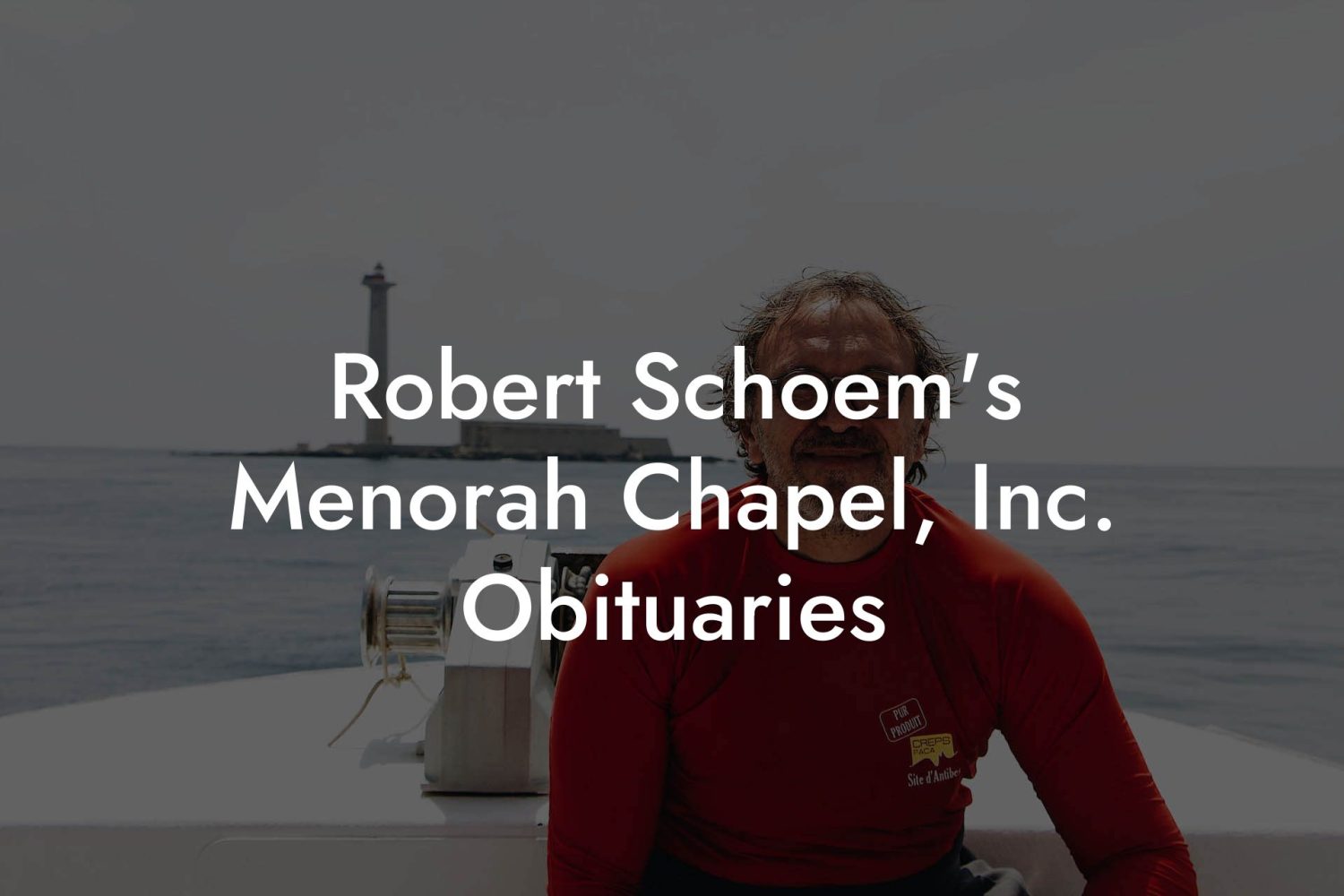 Robert Schoem's Menorah Chapel, Inc. Obituaries Eulogy Assistant