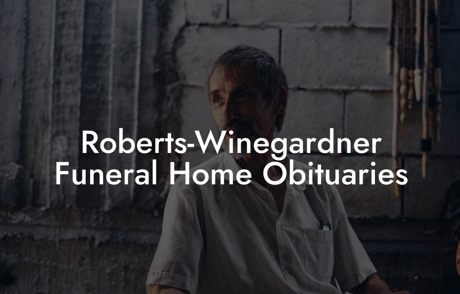 RobertsWinegardner Funeral Home Obituaries Eulogy Assistant
