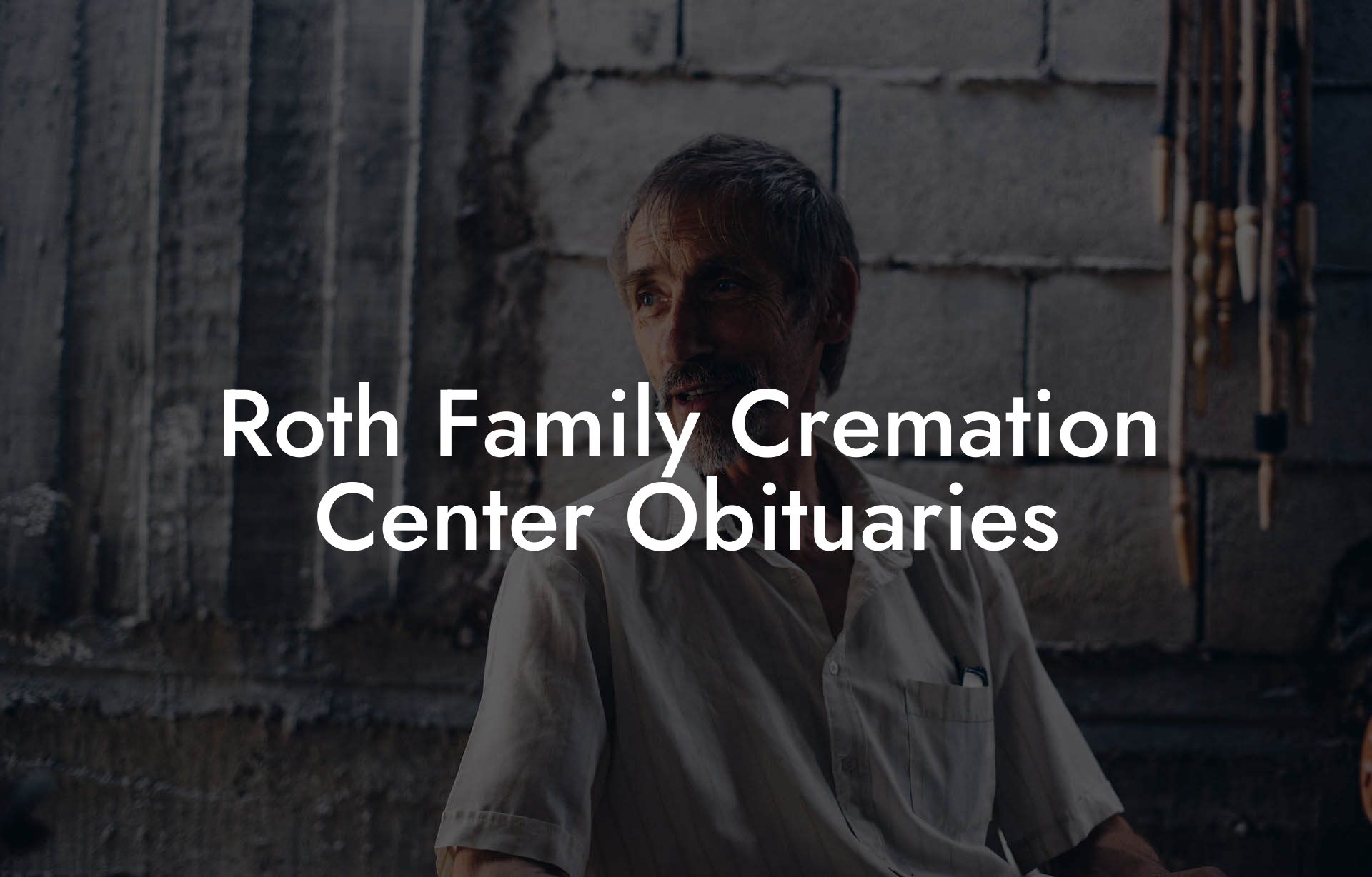 Roth Family Cremation Center Obituaries