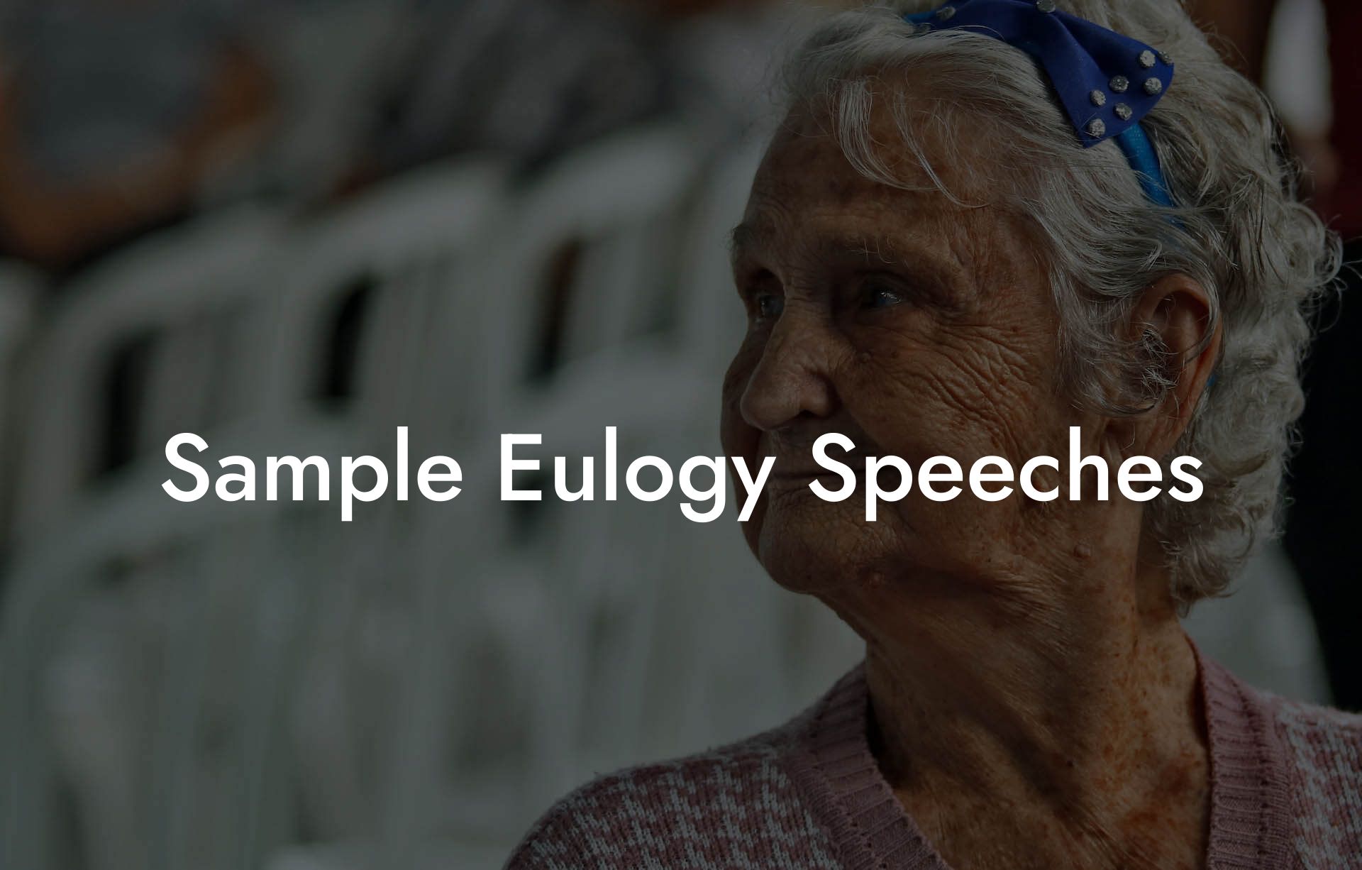 Sample Eulogy Speeches