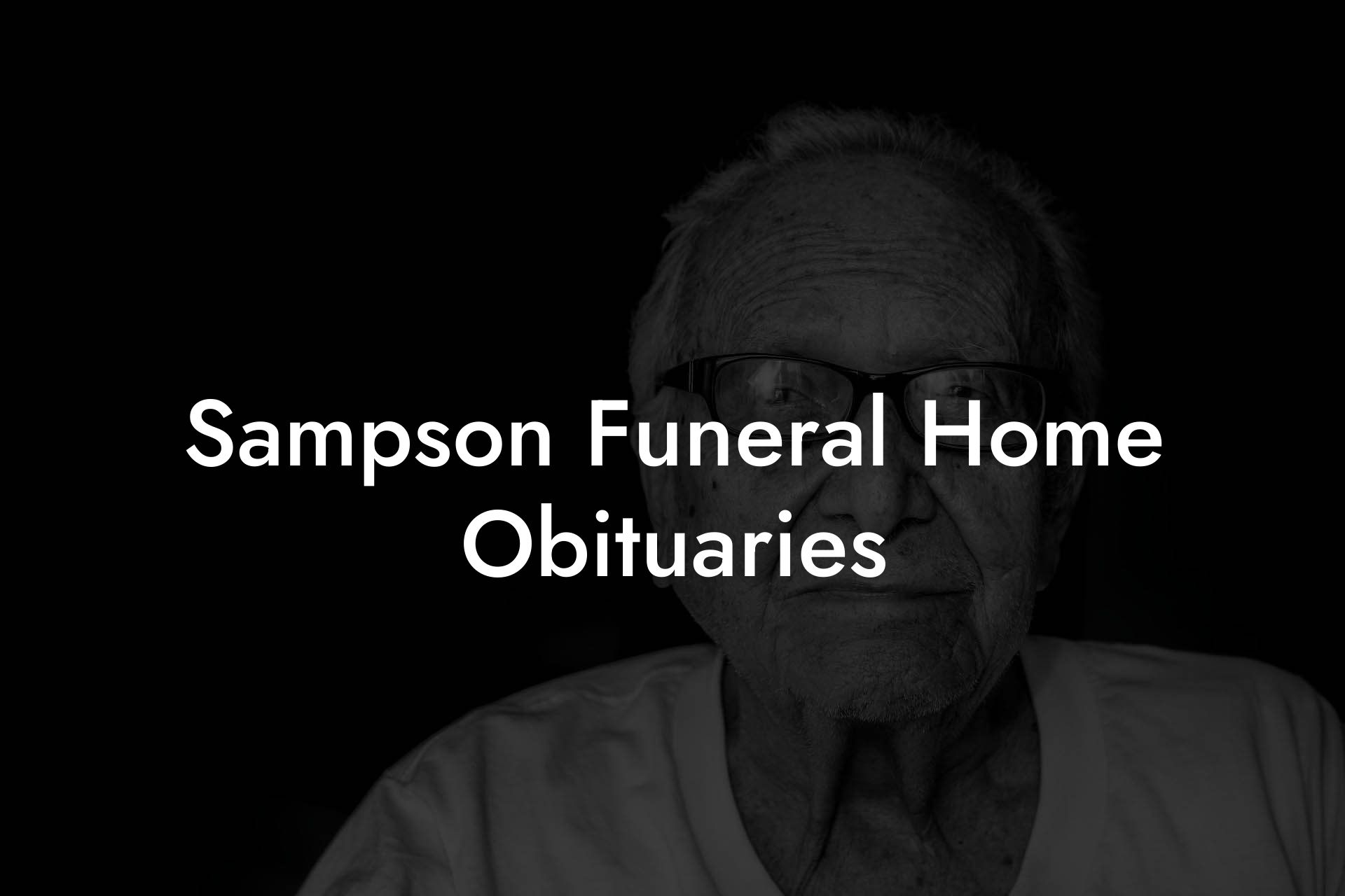 Sampson Funeral Home Obituaries