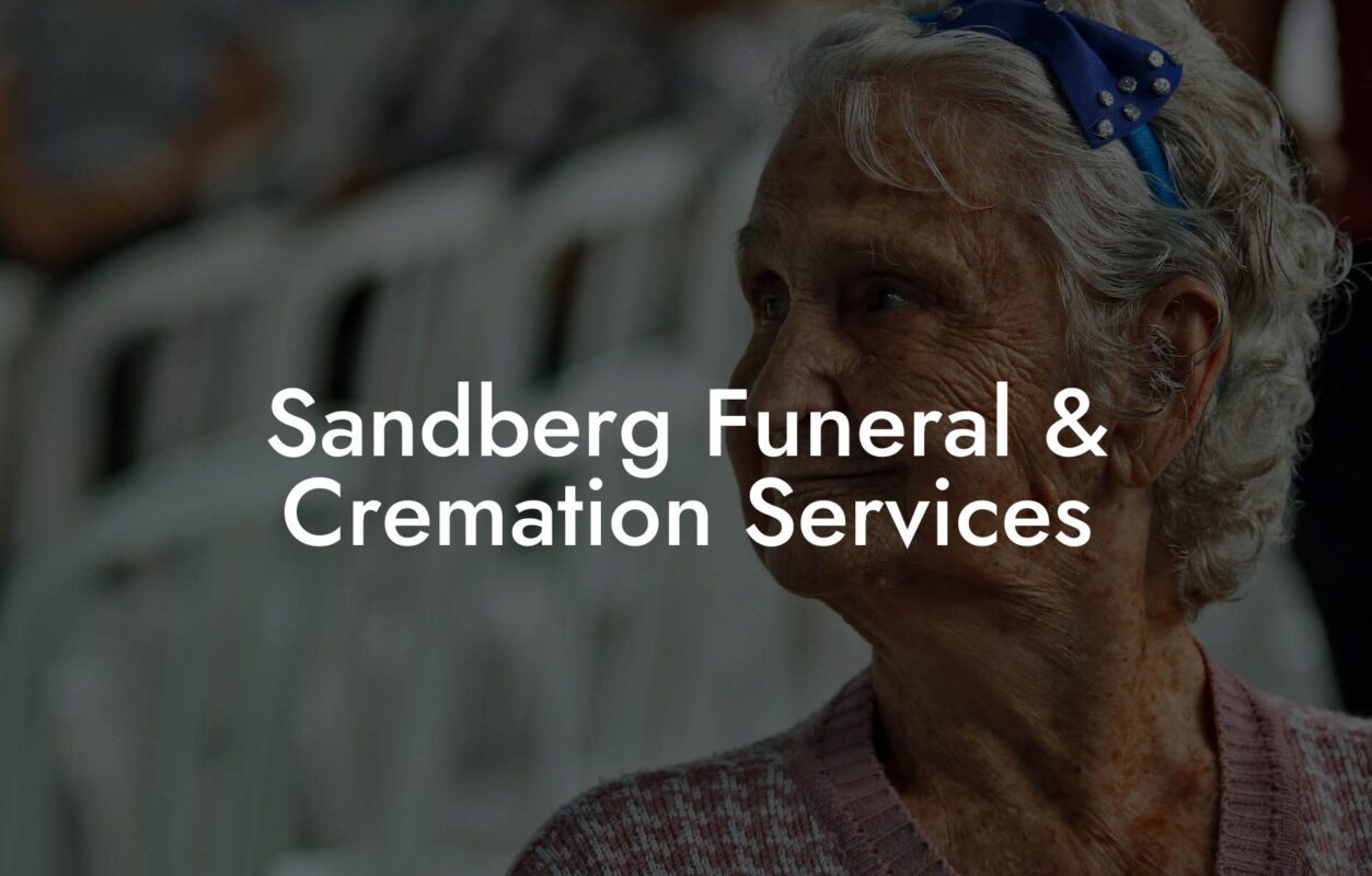 Sandberg Funeral & Cremation Services