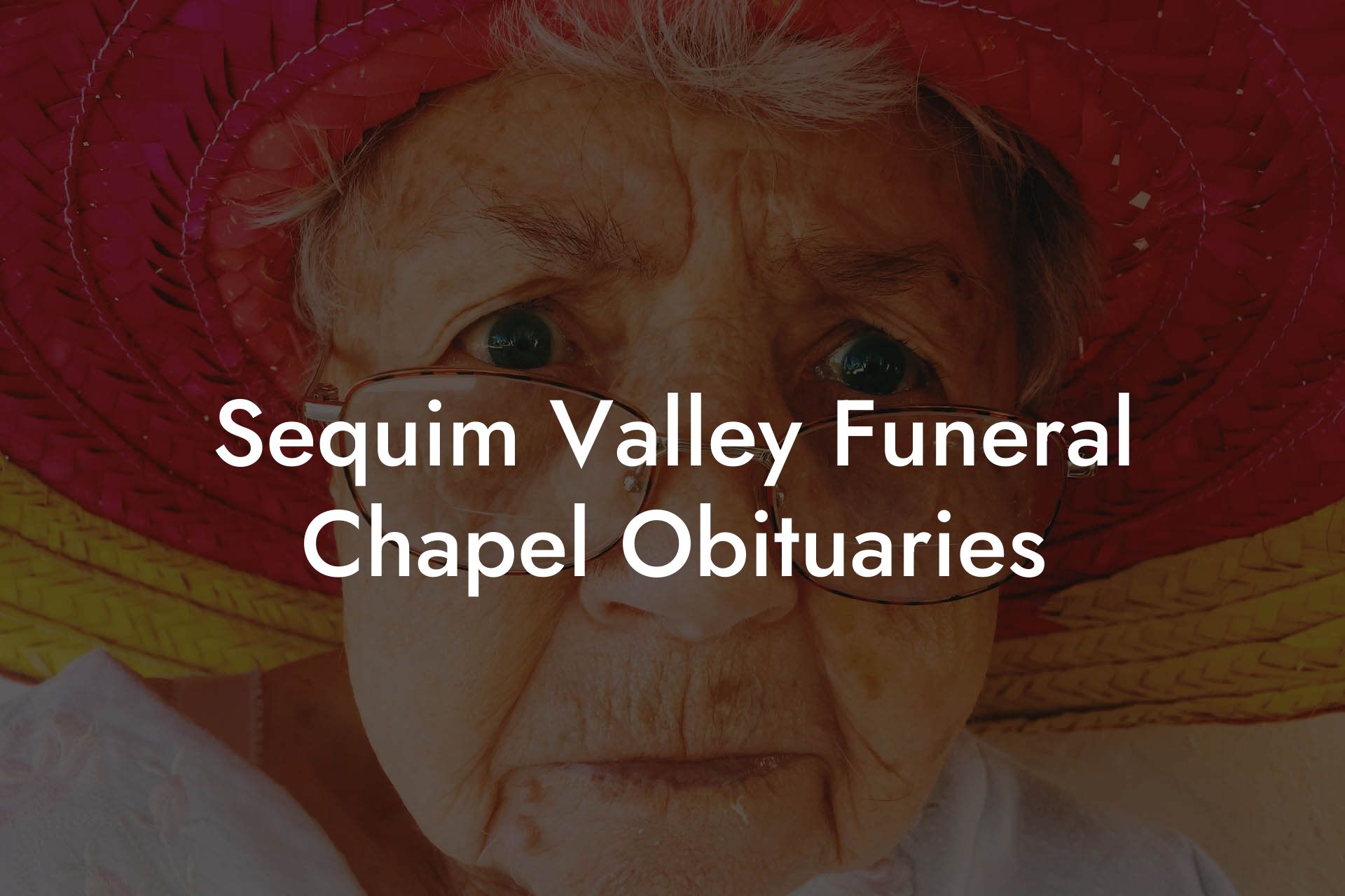 Sequim Valley Funeral Chapel Obituaries