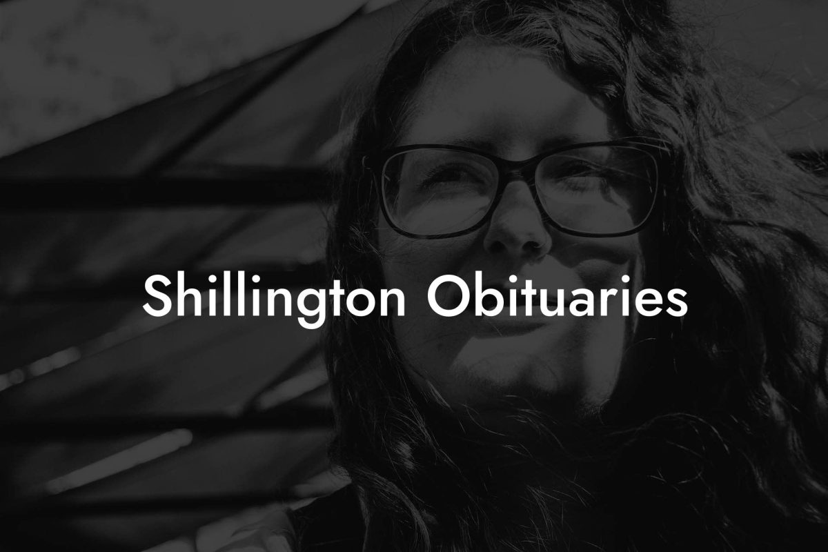 Shillington Obituaries