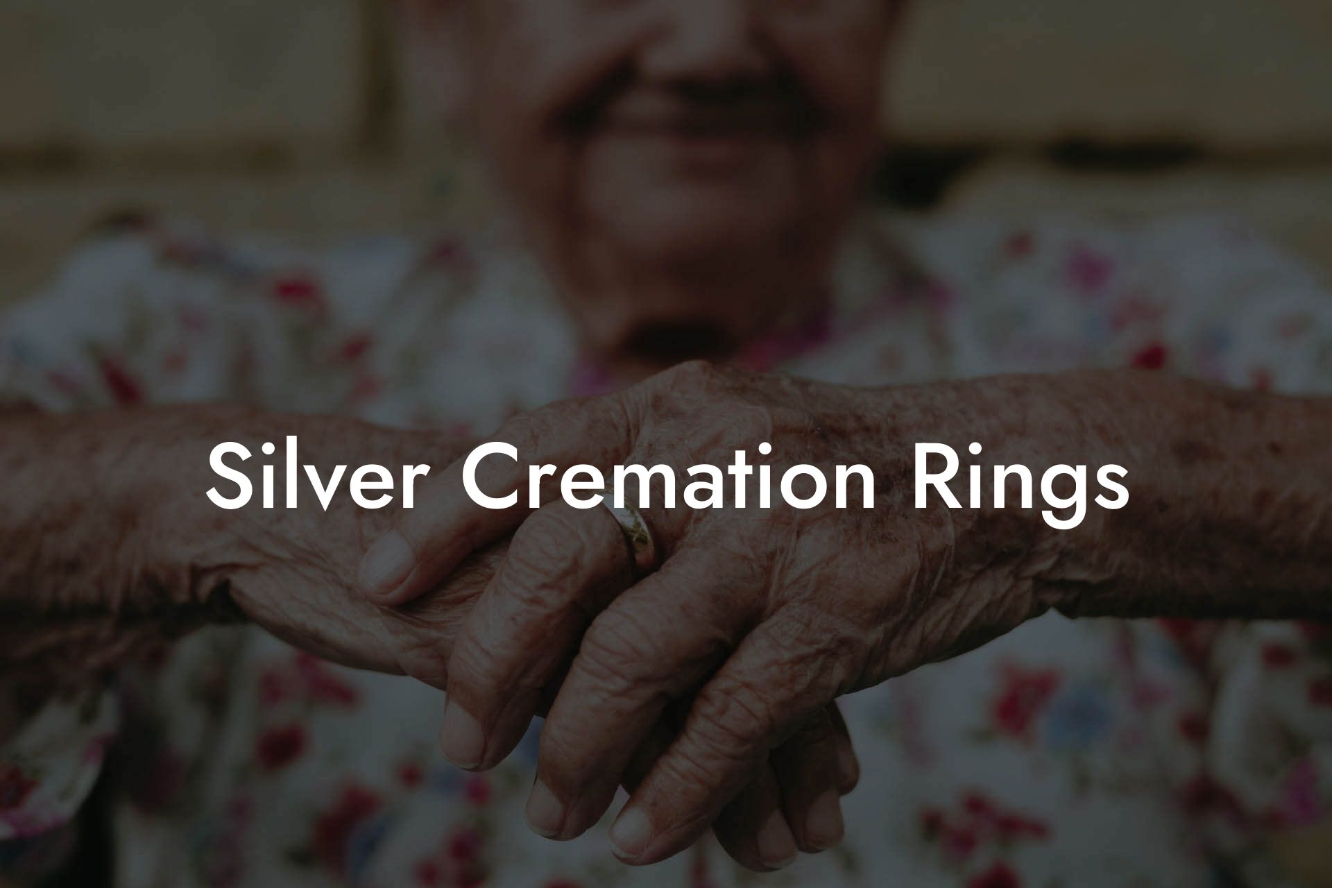 Silver Cremation Rings