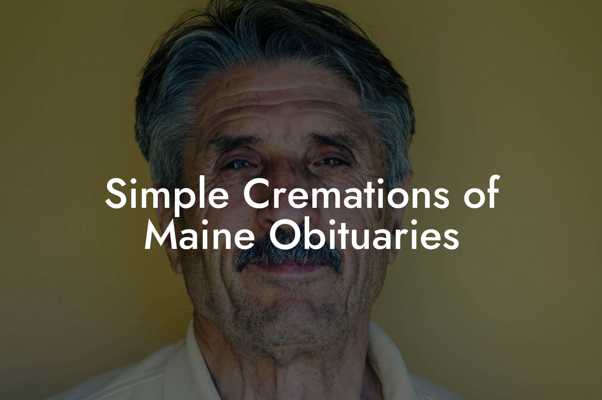 Simple Cremations of Maine Obituaries