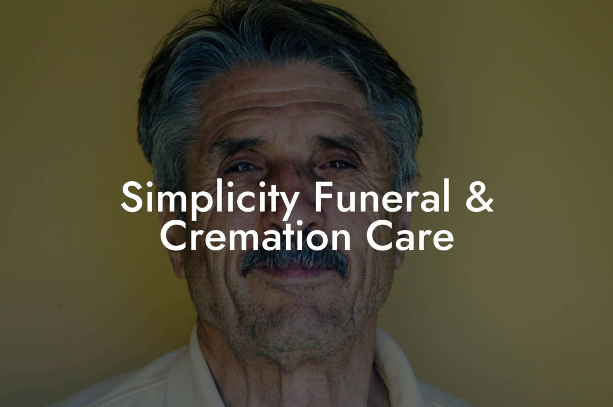 Simplicity Funeral & Cremation Care