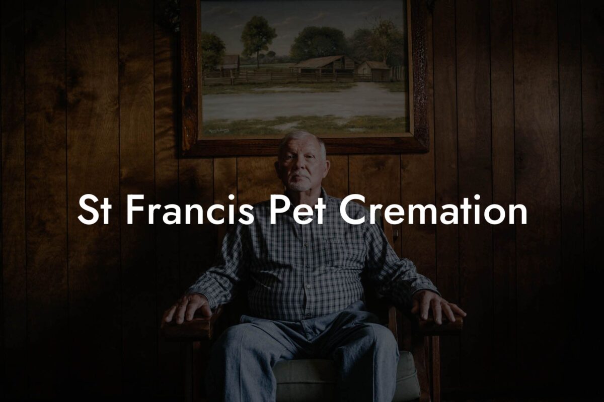St Francis Pet Cremation