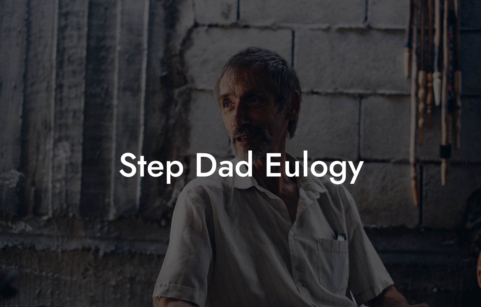 Step Dad Eulogy